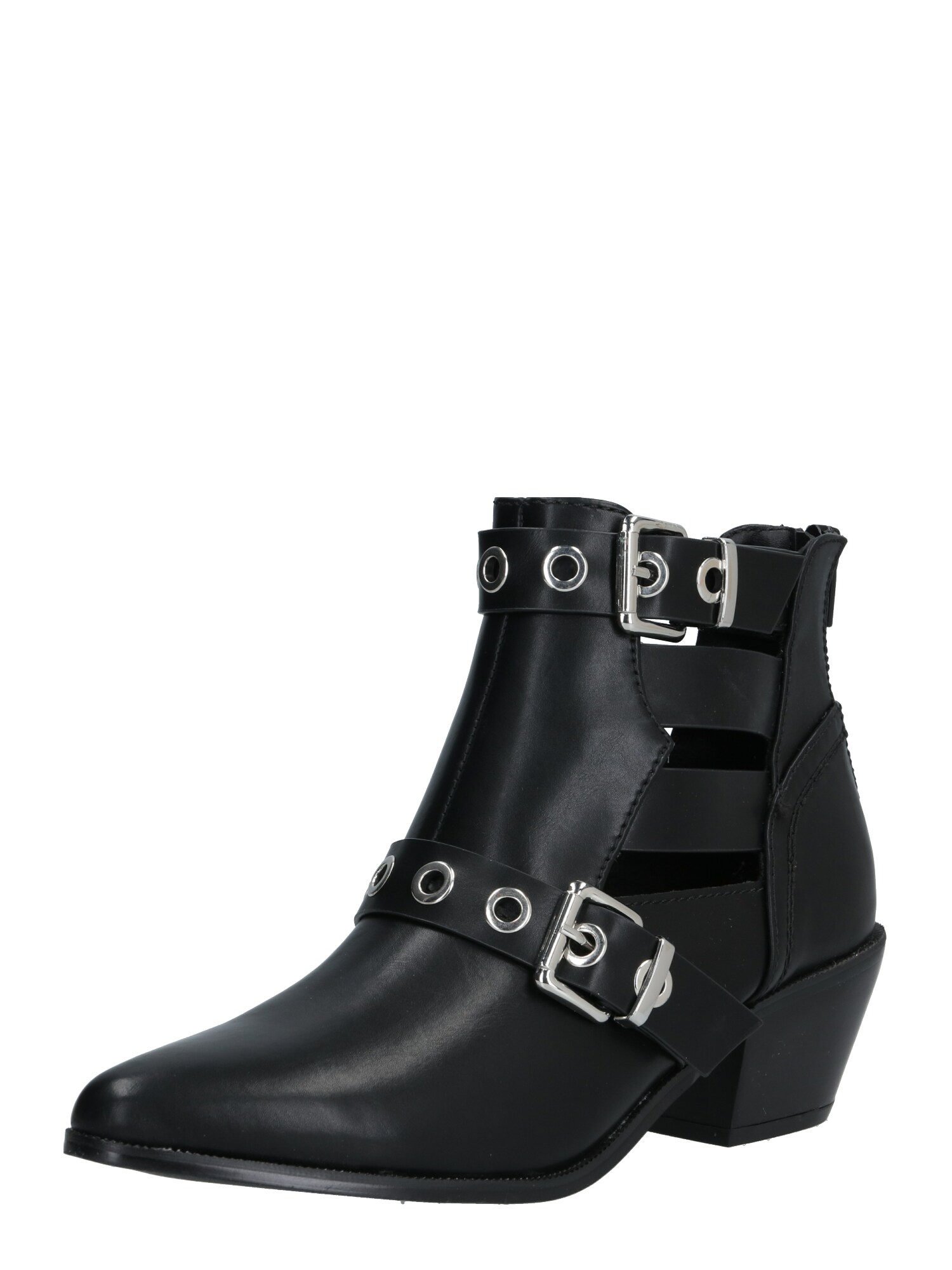 ONLY Aulinukai 'ONLTOBIO PU CUT OUT BUCKLE BOOT'  juoda