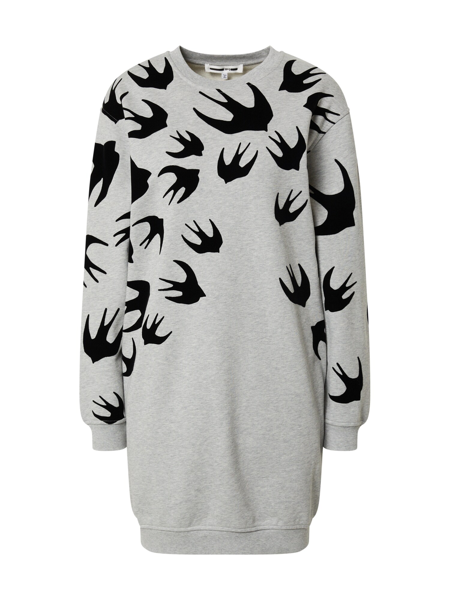 McQ Alexander McQueen Suknelė  juoda / pilka