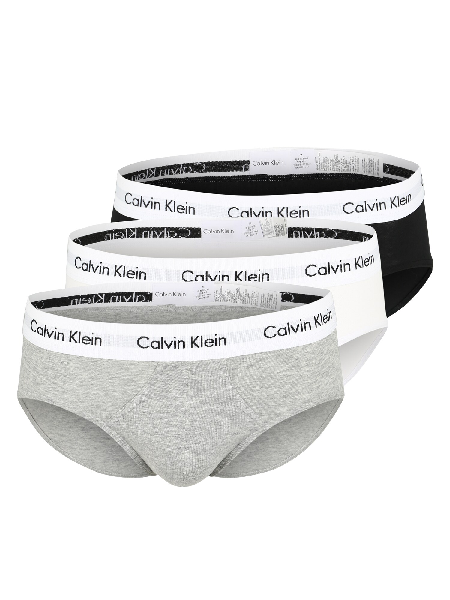 Calvin Klein Underwear Slip  gri amestecat / negru / alb