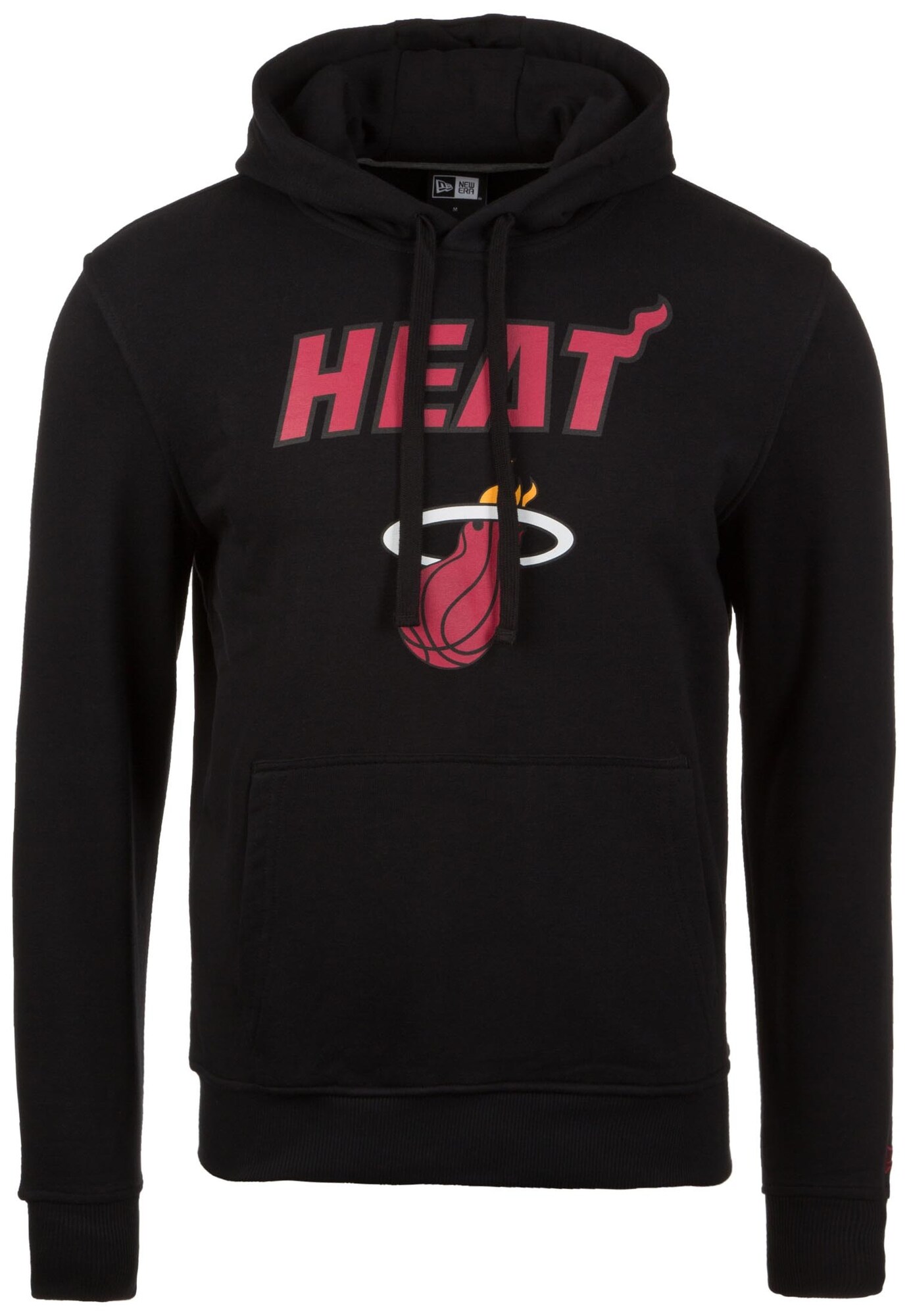 NEW ERA Megztinis be užsegimo 'NBA Miami Heat'  juoda / raudona / balta / geltona