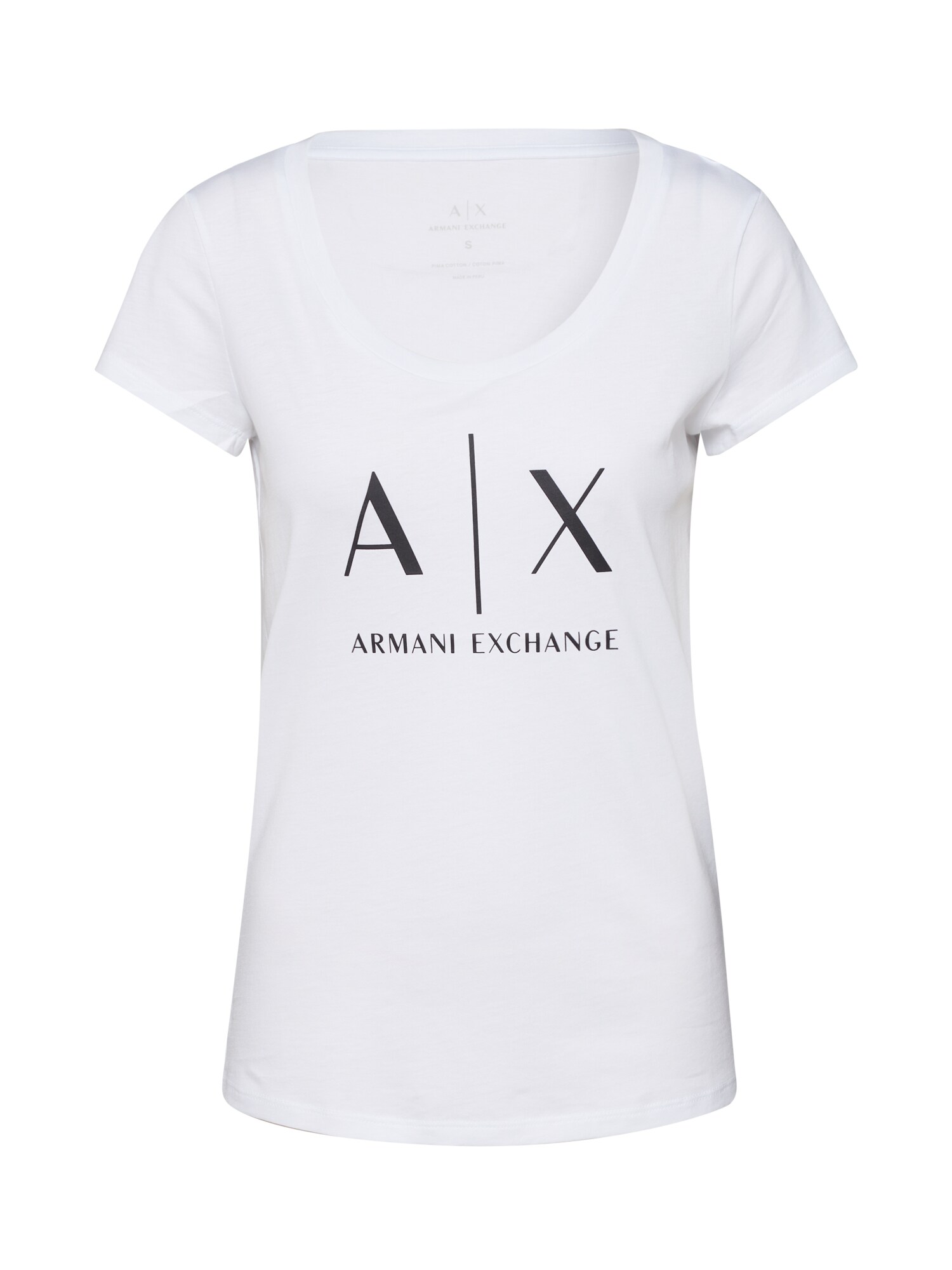 ARMANI EXCHANGE Marškinėliai '8NYT70'  balta