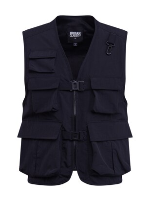 Urban Classics Bodywarmer Zwart