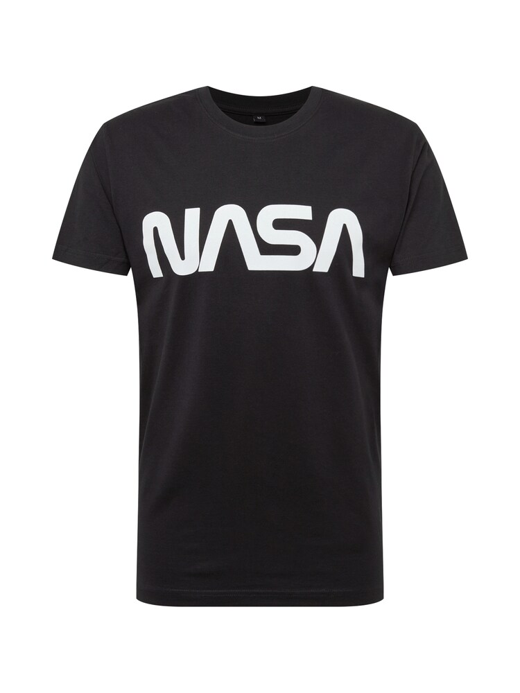 Mister Tee Shirt 'Nasa' Herren Größe L schwarz / weiß