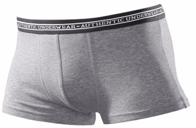 AUTHENTIC UNDERWEAR, Boxeralsók, szürke, 1 kép a 3 közül
