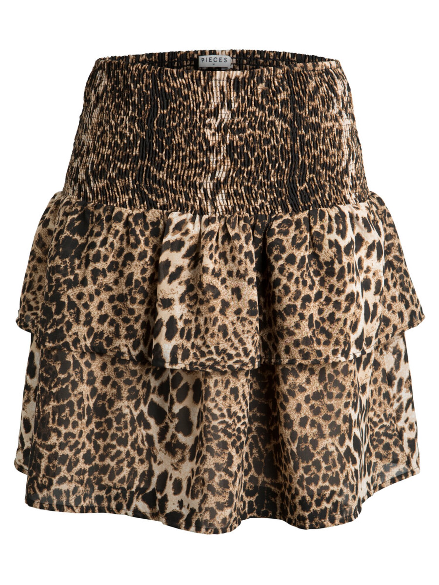 Pieces Dames Rok Lichtbruin Zwart pieces kopen in de aanbieding