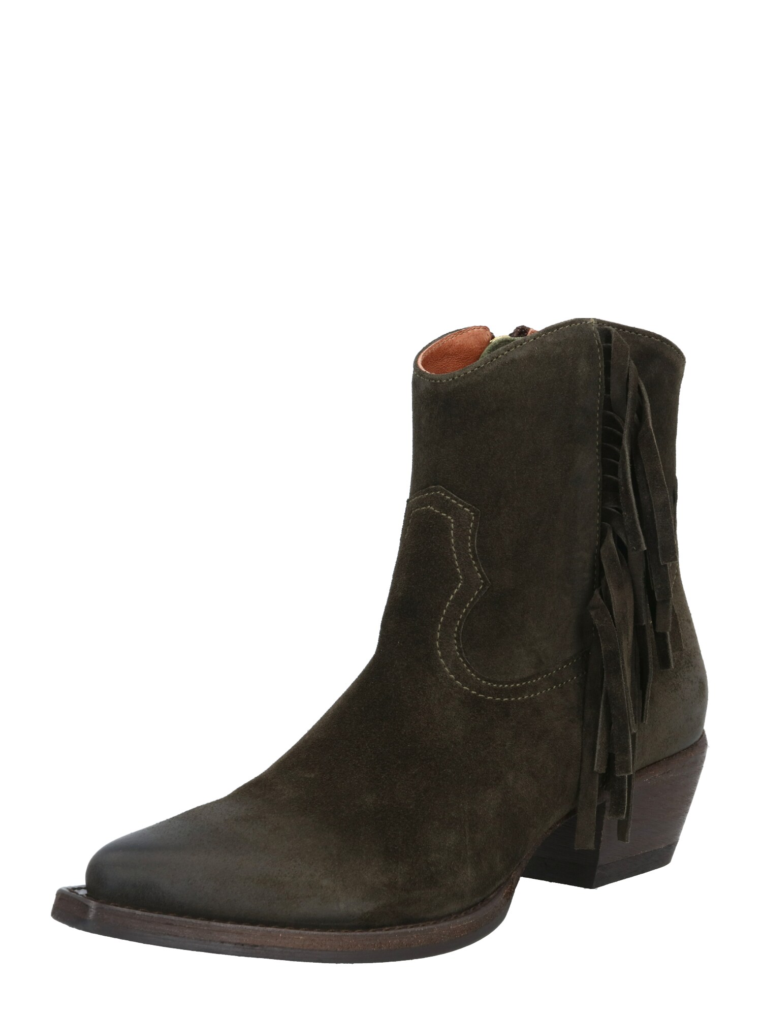 Billi Bi Kaubojiški batai 'Army Booties'  rusvai žalia