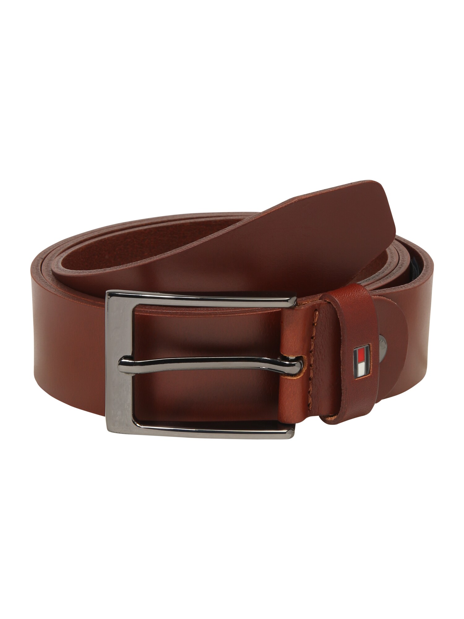 TOMMY HILFIGER Gürtel ''''LAYTON ADJUSTABLE 3.5'''' cognac