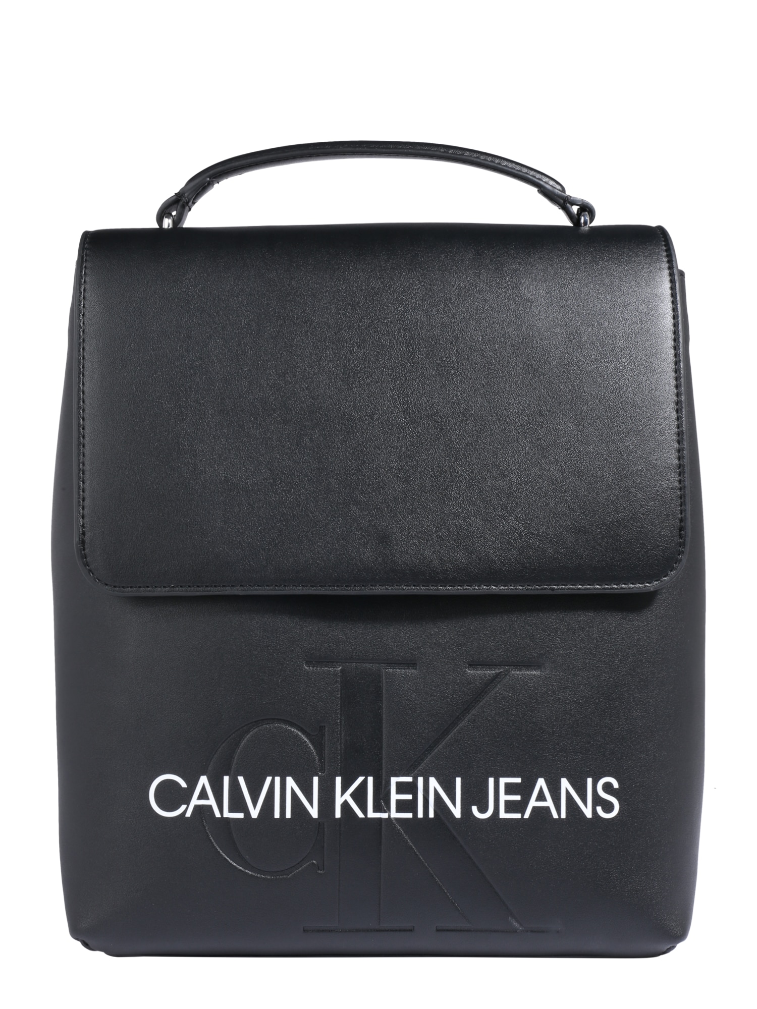 Calvin Klein Jeans Dames Rugzak Zwart Wit calvin klein jeans kopen in de aanbieding