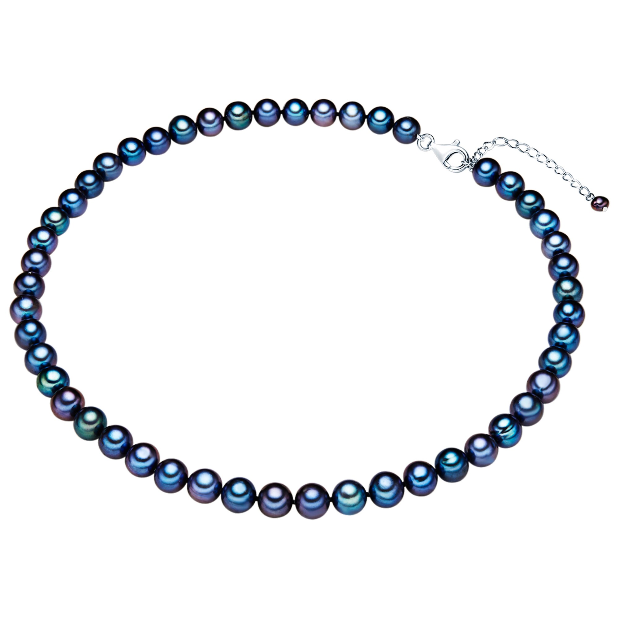Valero Pearls Cadena navy / plata