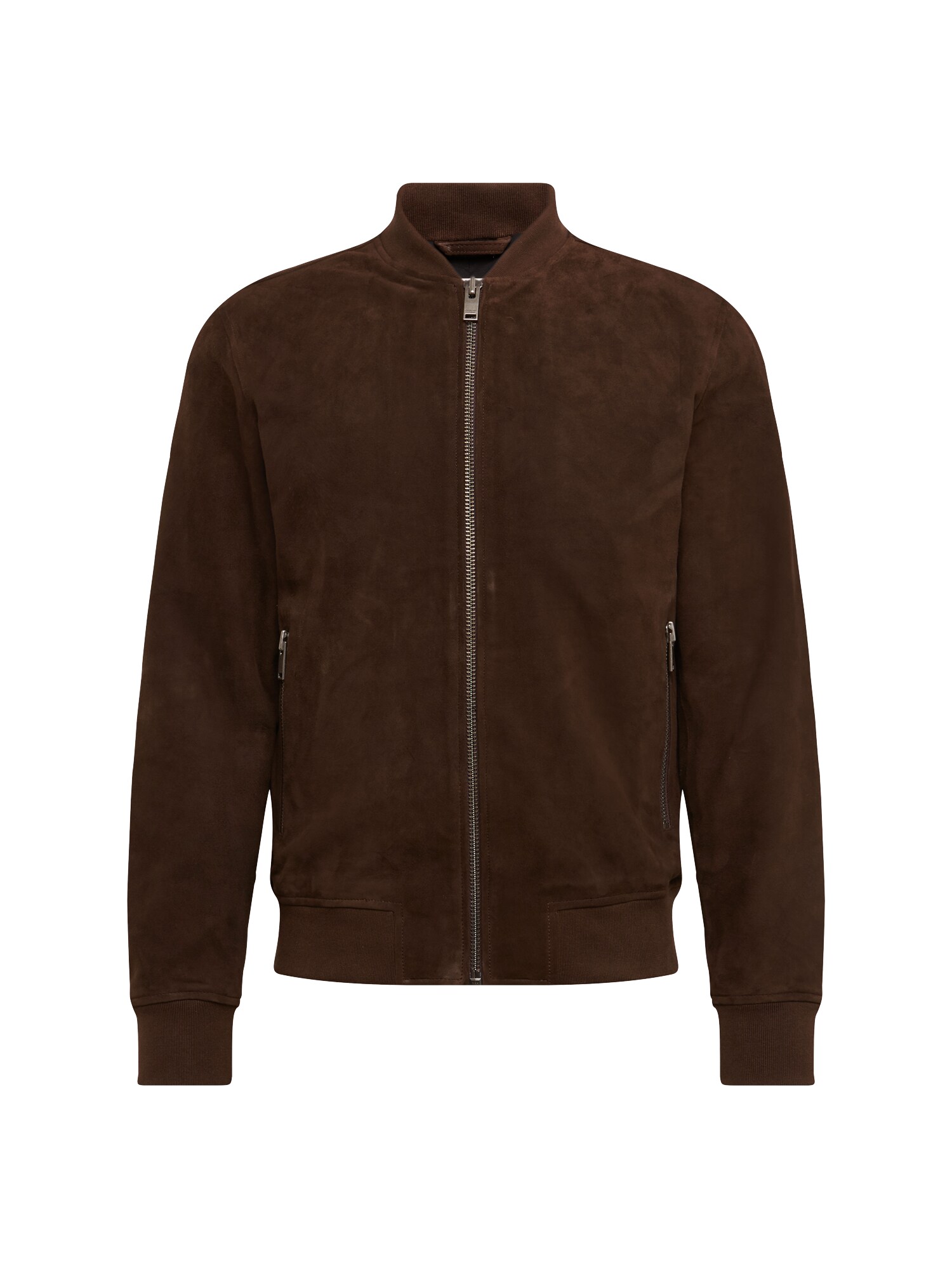 Selected Homme Heren Tussenjas Slh B 01 Bomber Suede Jkt W Bruin selected homme kopen in de aanbieding