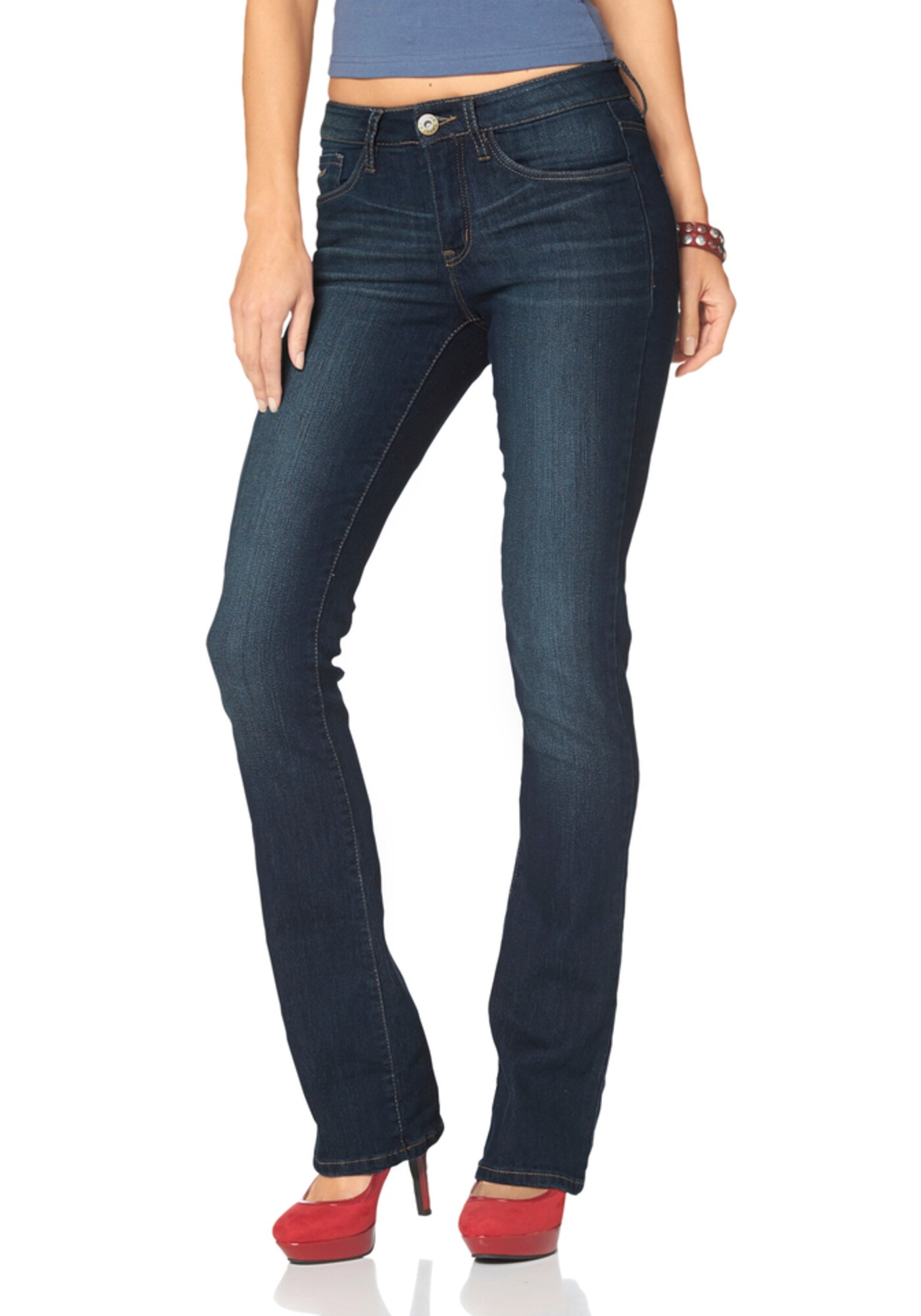 Thumbnail - Bootcut-Jeans 'Baby-Boot'