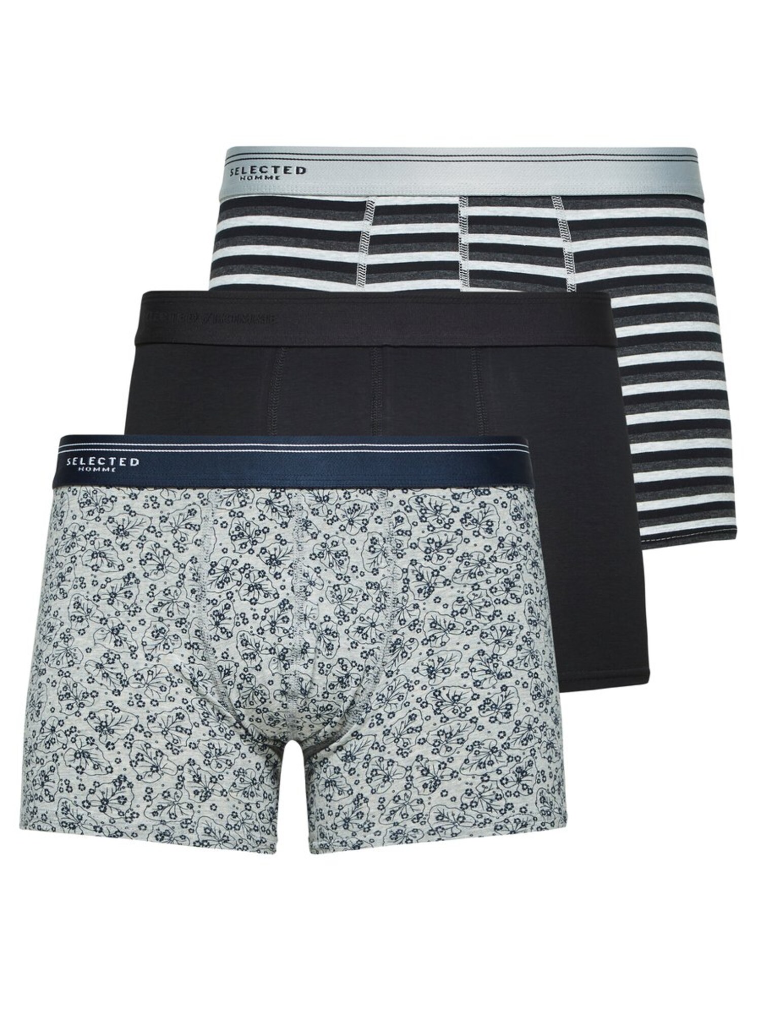 Selected Homme Heren Boxershorts Nachtblauw Saffier Opaal selected homme kopen in de aanbieding