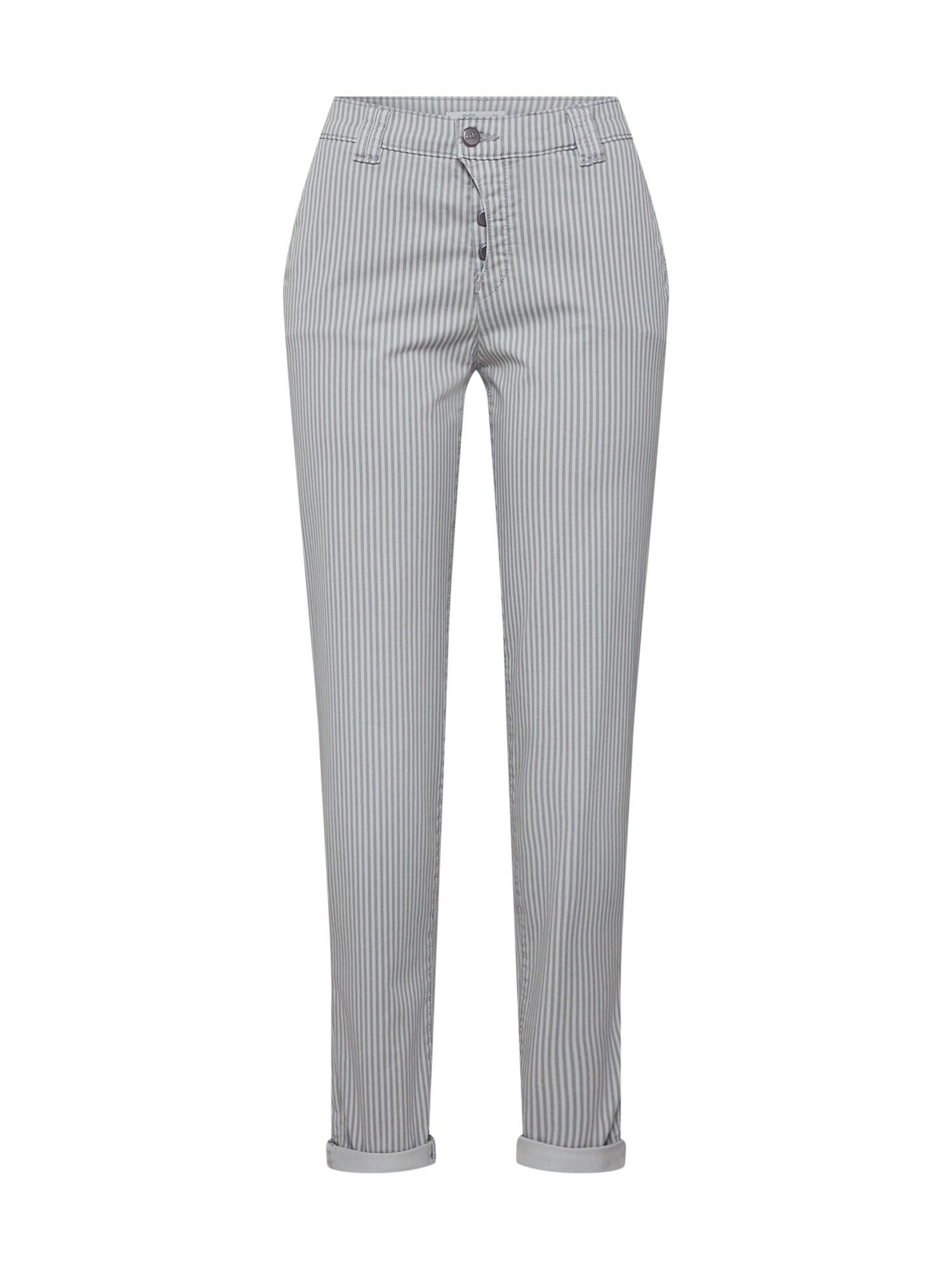 Edc By Esprit Dames Chino Zilvergrijs Rookgrijs edc by esprit kopen in de aanbieding