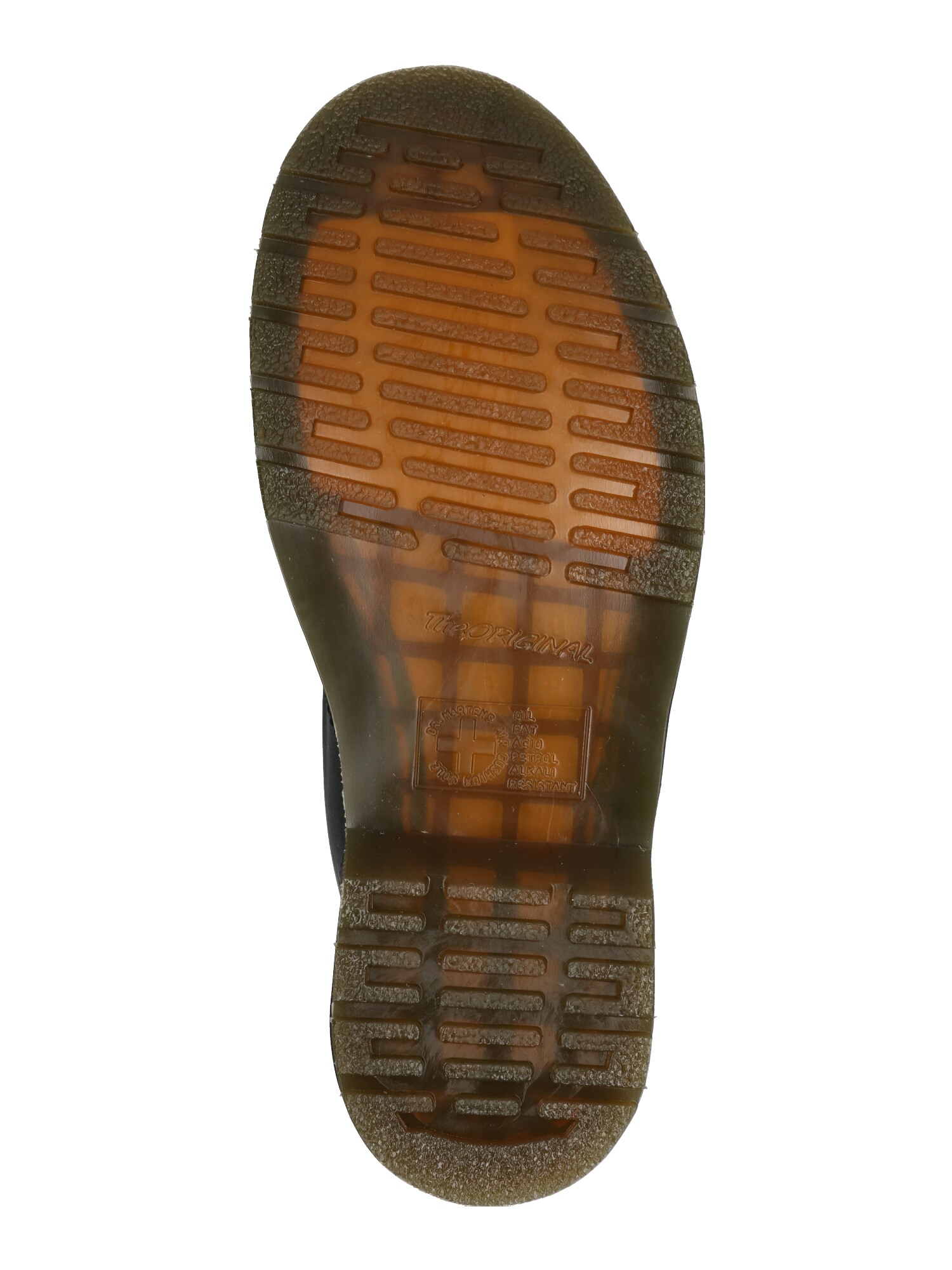 Dr. Martens Botas con cordones '1460'  amarillo / negro – imagen 3