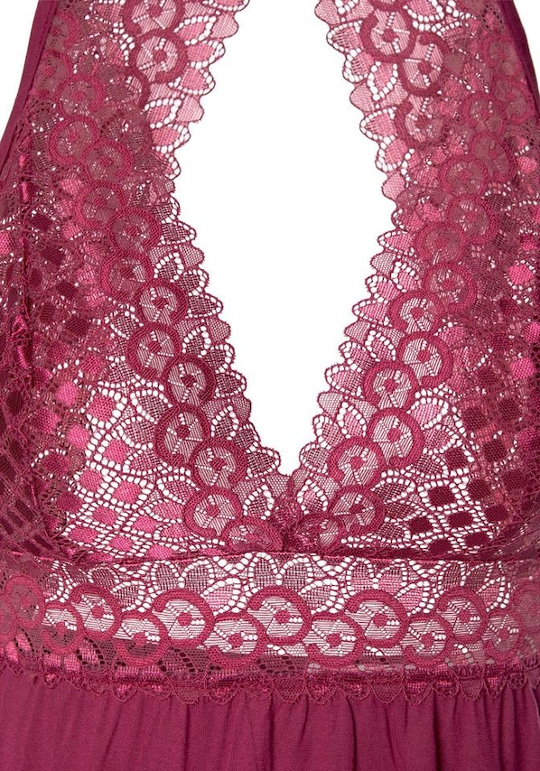 LASCANA, Negližé, červená, obrázek 3 z 6