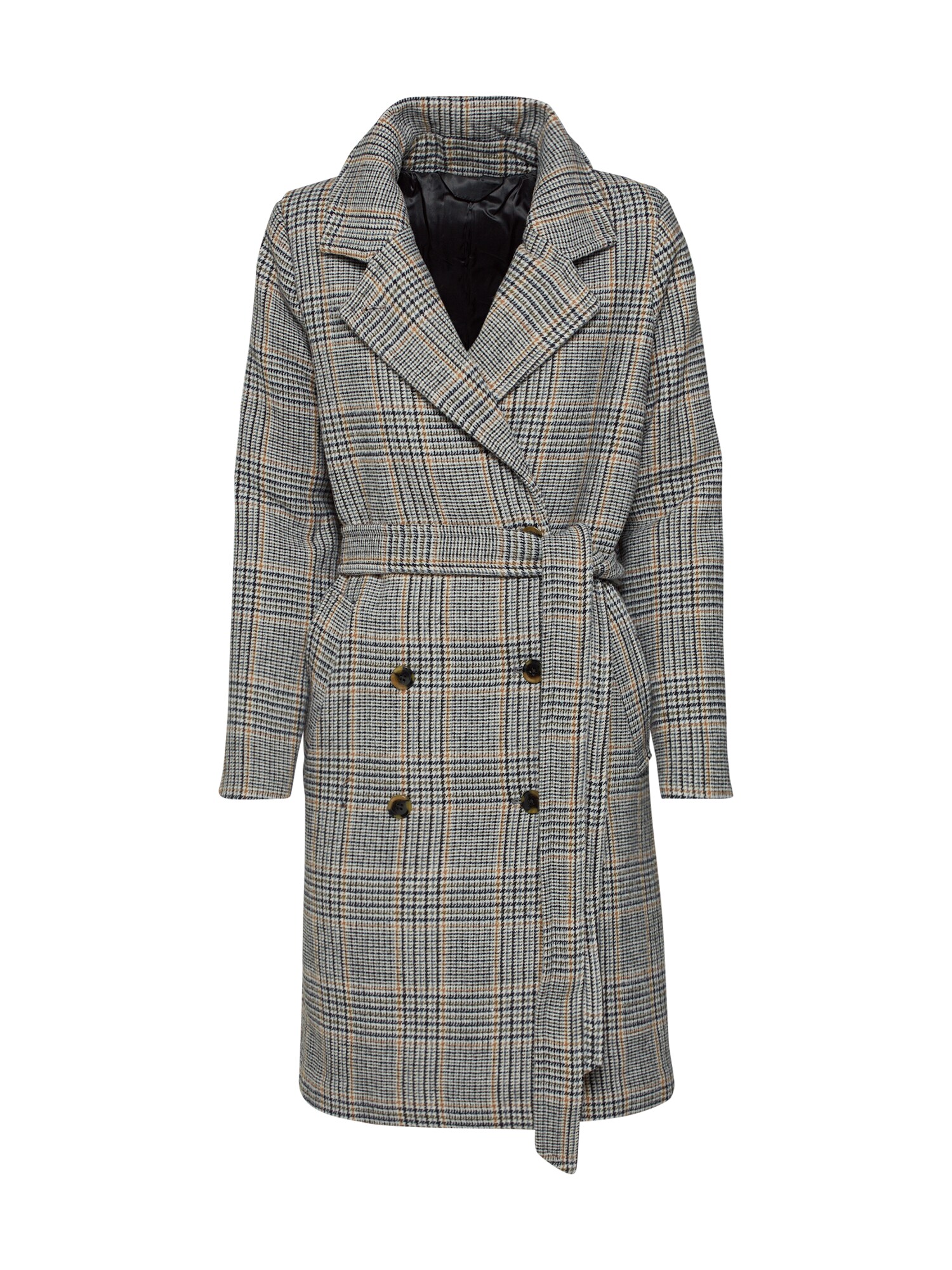 Samsoe Dames Tussenmantel Donkergrijs samsoe samsoe kopen in de aanbieding