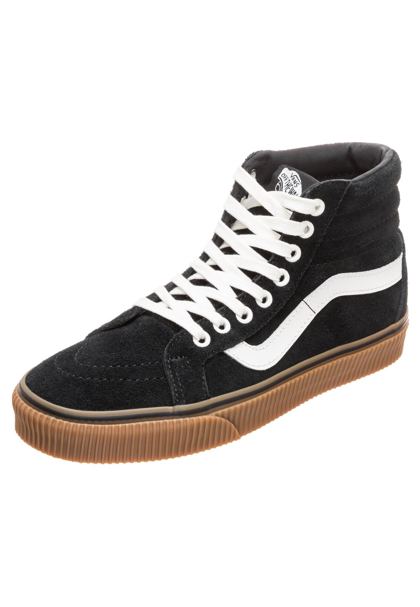 Vans Heren Sneakers Hoog Sk8 Hi Reissue Zwart Wit vans kopen in de aanbieding