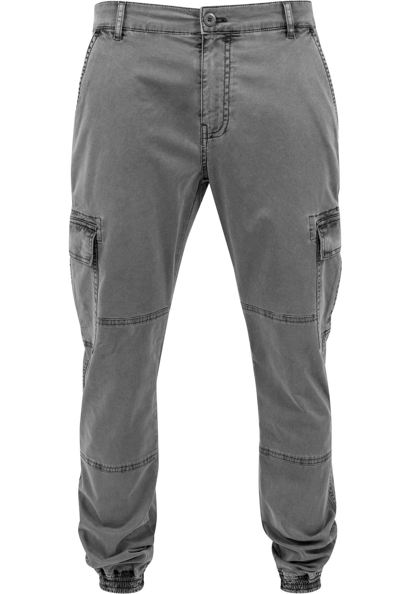 Urban Classics Pantaloni cu buzunare  gri piatră