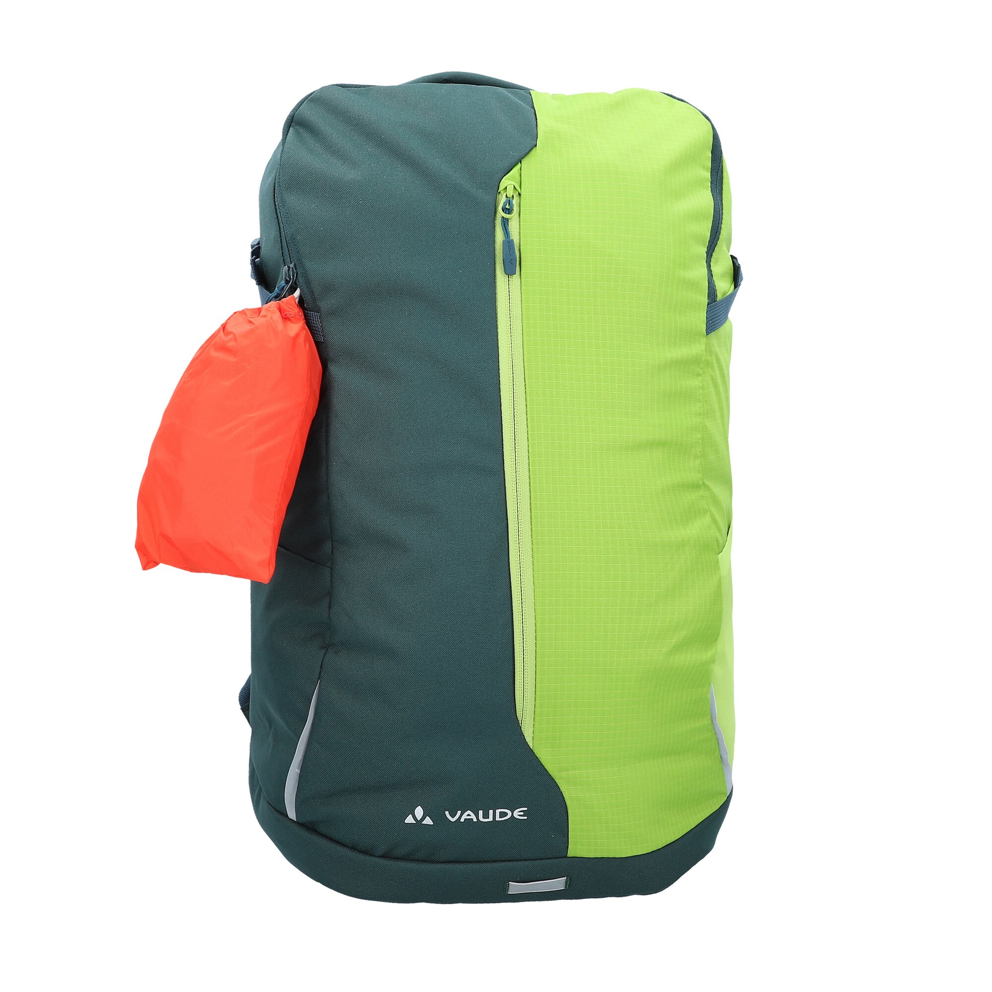 Vaude Dames Sportrugzak Tecoair Ii Smaragd Kiwi Oranjerood vaude kopen in de aanbieding