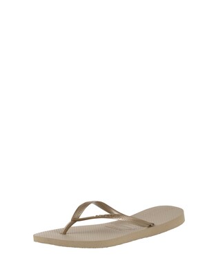 HAVAIANAS Sandalias de dedo  arena / oro