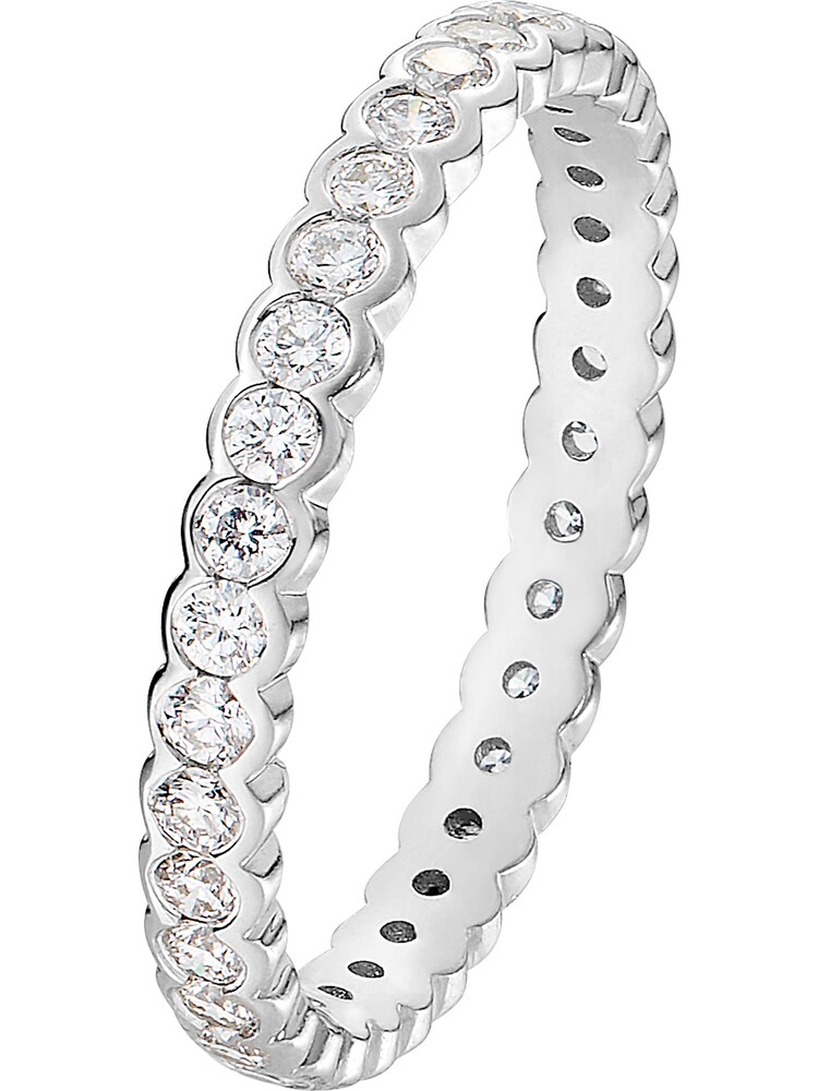 CHRIST Diamonds Ring '60142513' Damen Größe 50 silber / weiß