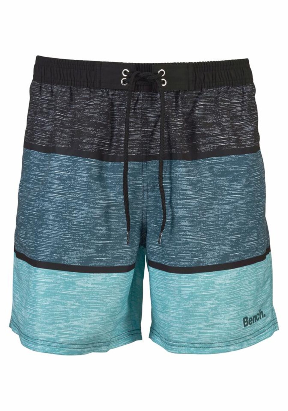 Badshorts aqua / cyanblå / mörkblå