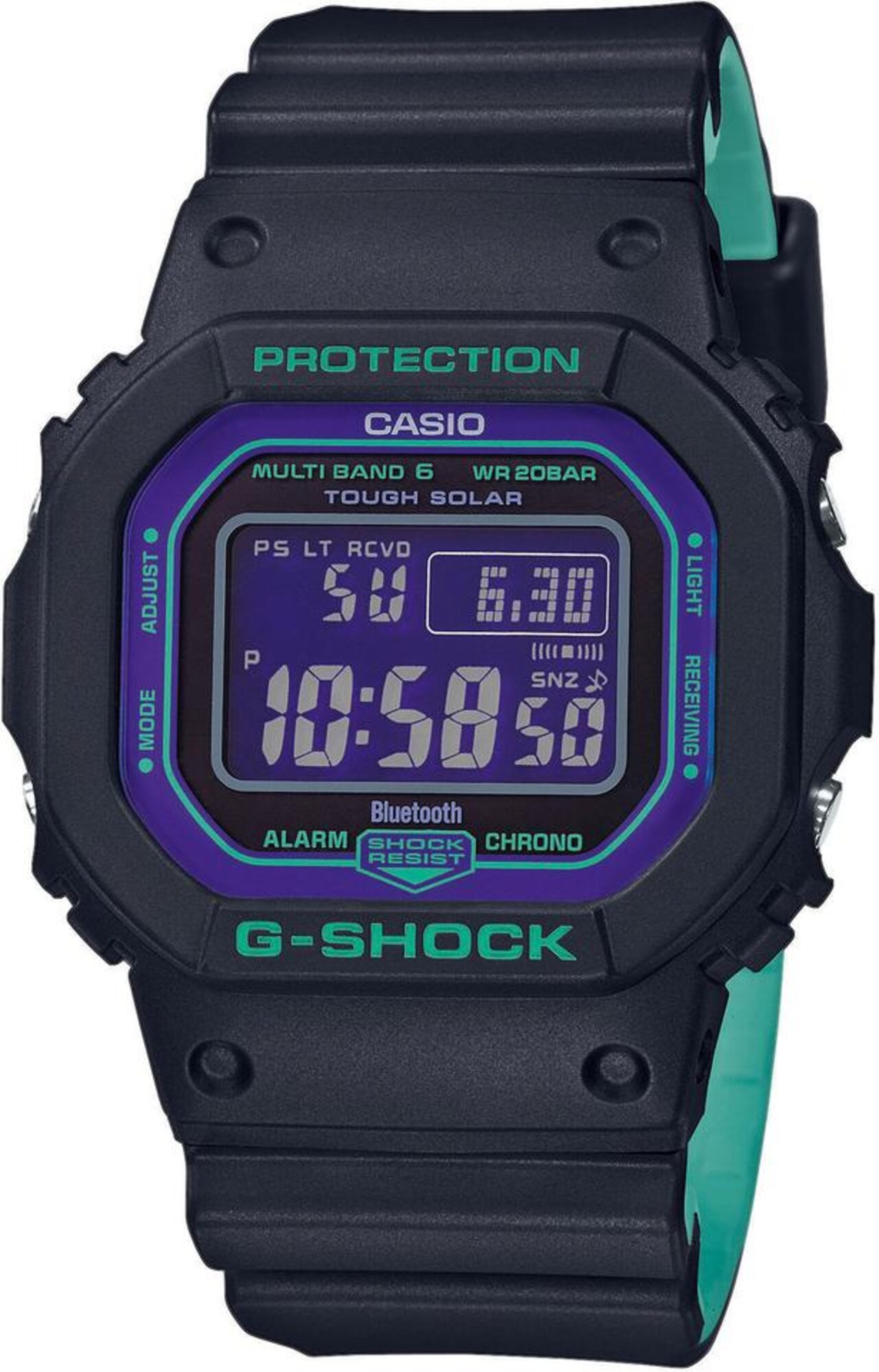 CASIO Uhr ''''GW-B5600BL-1ER'''' blau / türkis / schwarz