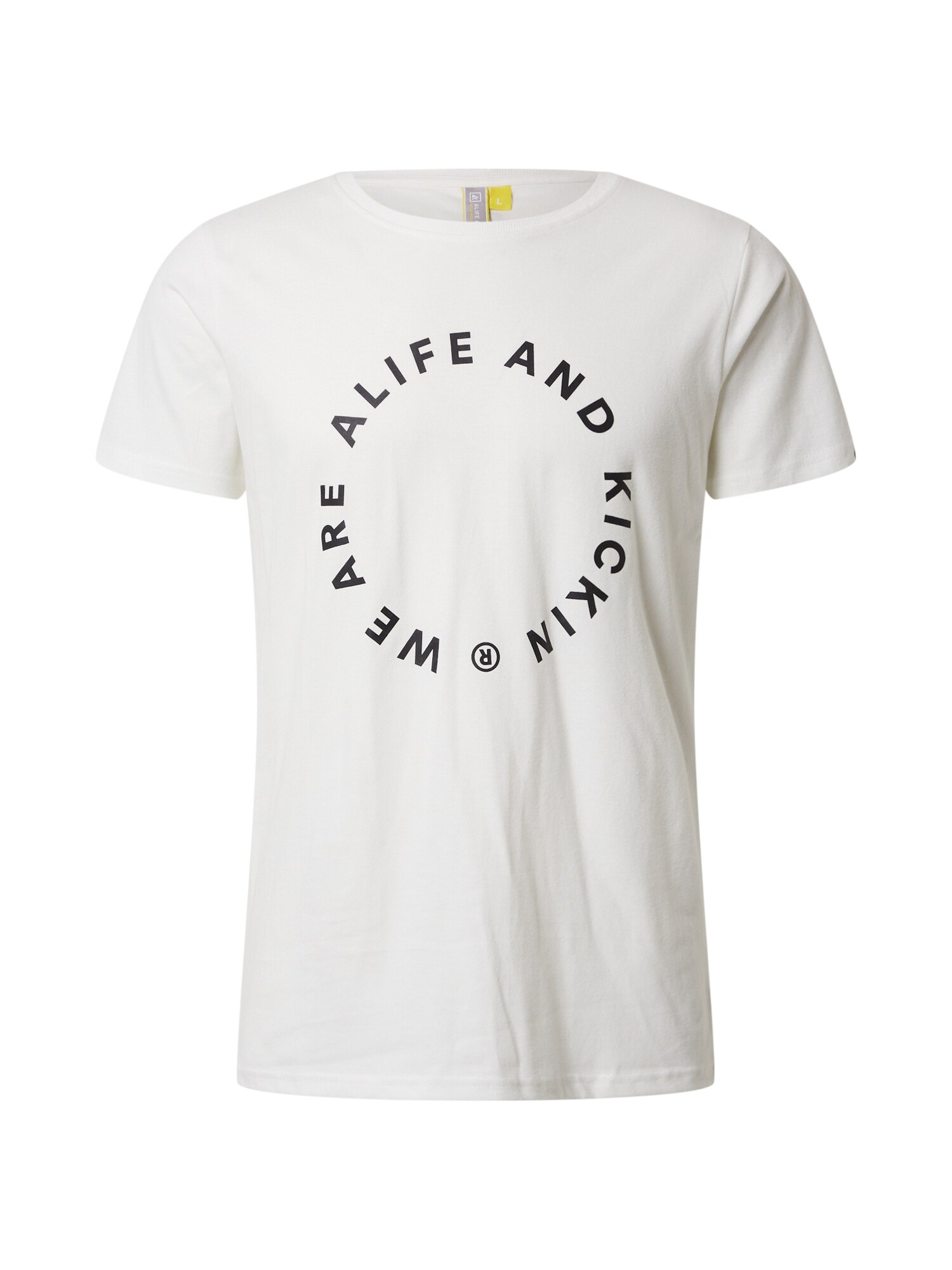 Alife and Kickin Marškinėliai  balta / juoda