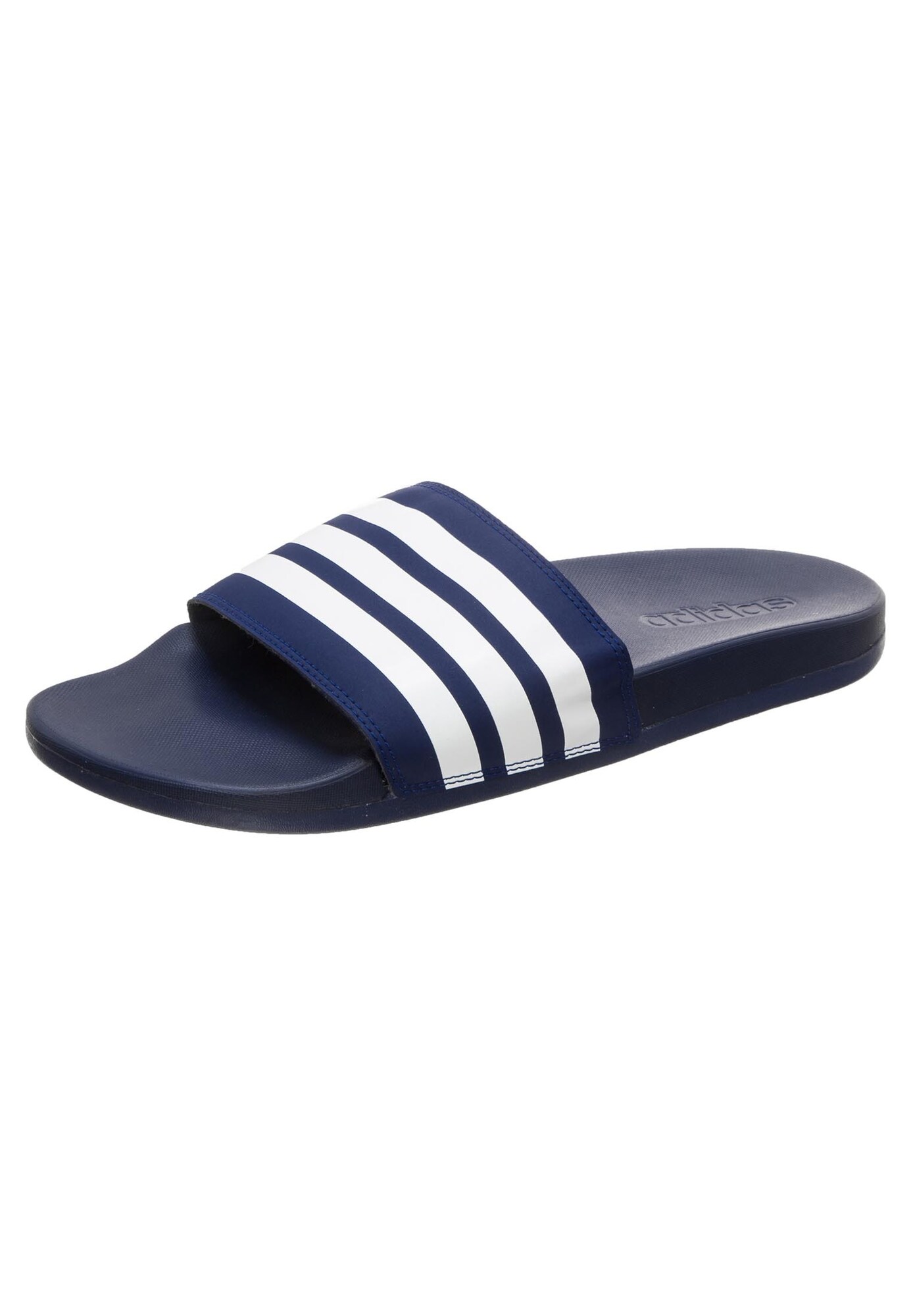ADIDAS PERFORMANCE Sandalai / maudymosi batai 'Adilette'  tamsiai mėlyna / balta