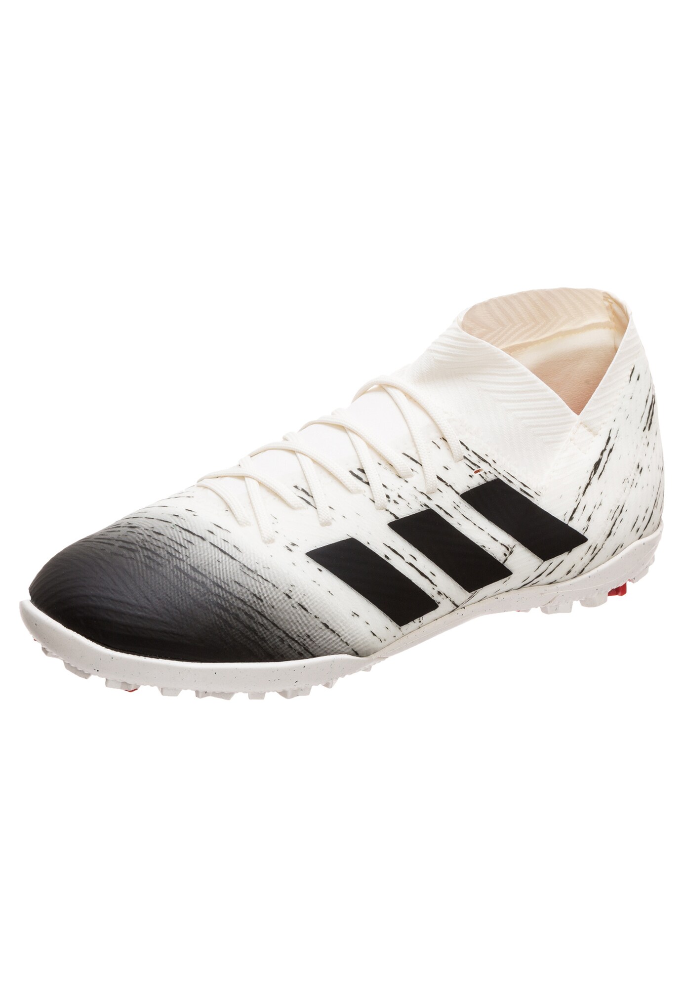 Adidas Performance Heren Voetbalschoen Nemeziz 183 Tf Rood Zwart Wit adidas performance kopen in de aanbieding