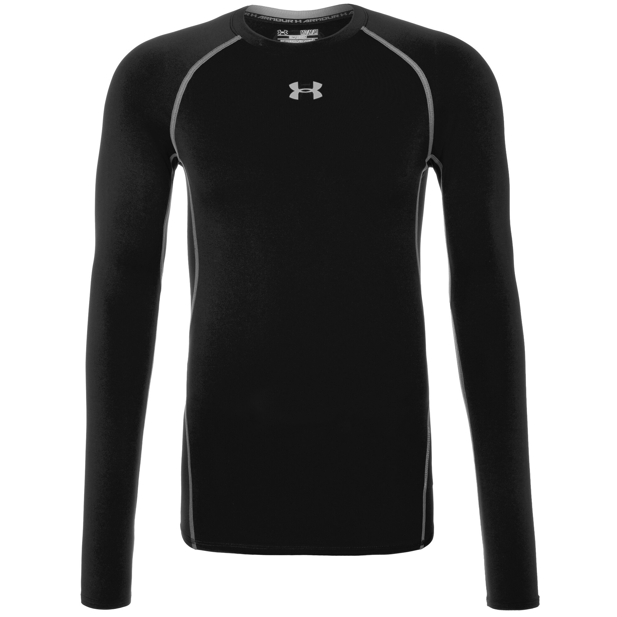 UNDER ARMOUR Sportiniai marškinėliai 'HeatGear Compression'  juoda