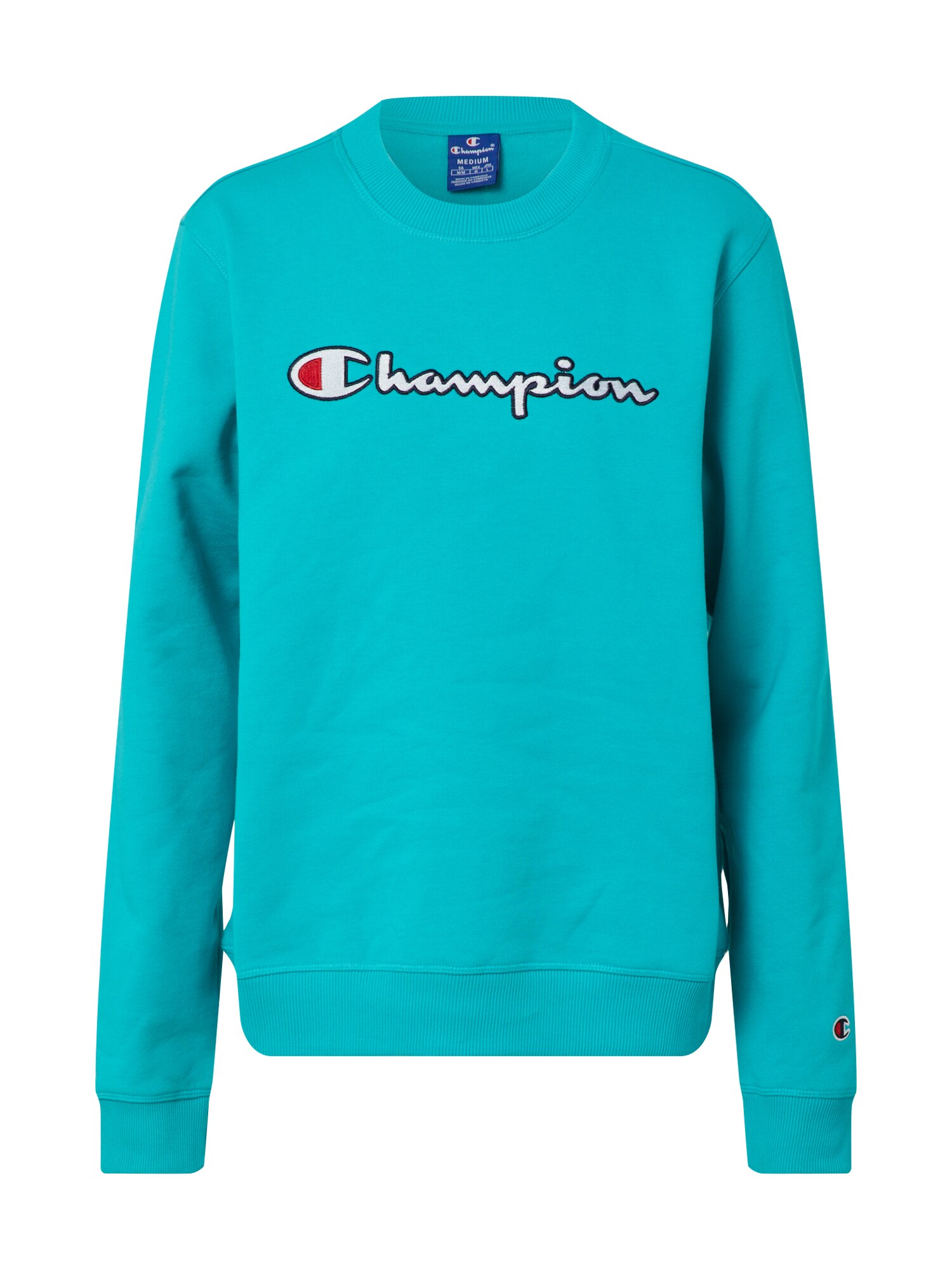 Champion Authentic Athletic Apparel Megztinis be užsegimo  turkio spalva / tamsiai mėlyna / balta / raudona