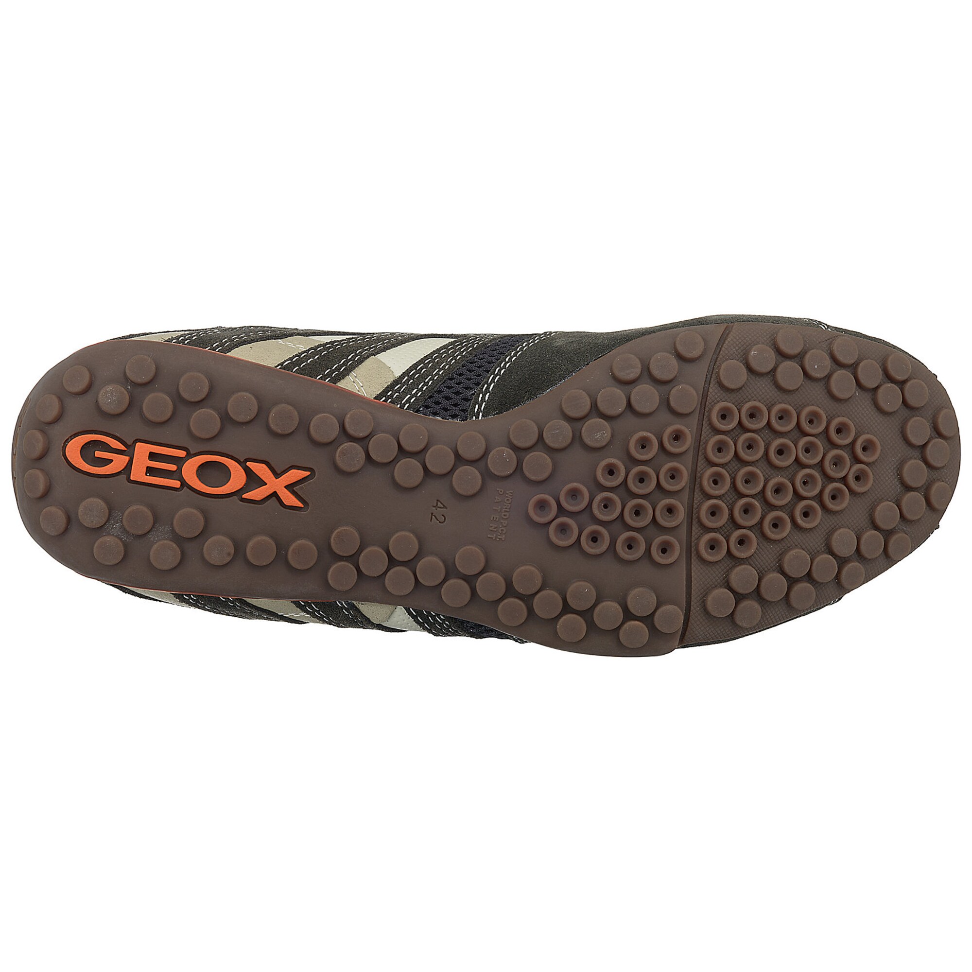 GEOX Nízke tenisky 'UOMO SNAKE' tmavomodrá / sivá / čadičová / biela (obrázok 6)