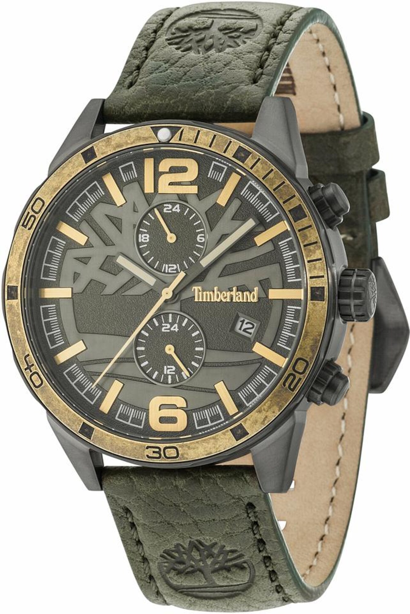 TIMBERLAND Multifunktionsuhr SAGAMORE, TBL15256JSU.61 khaki