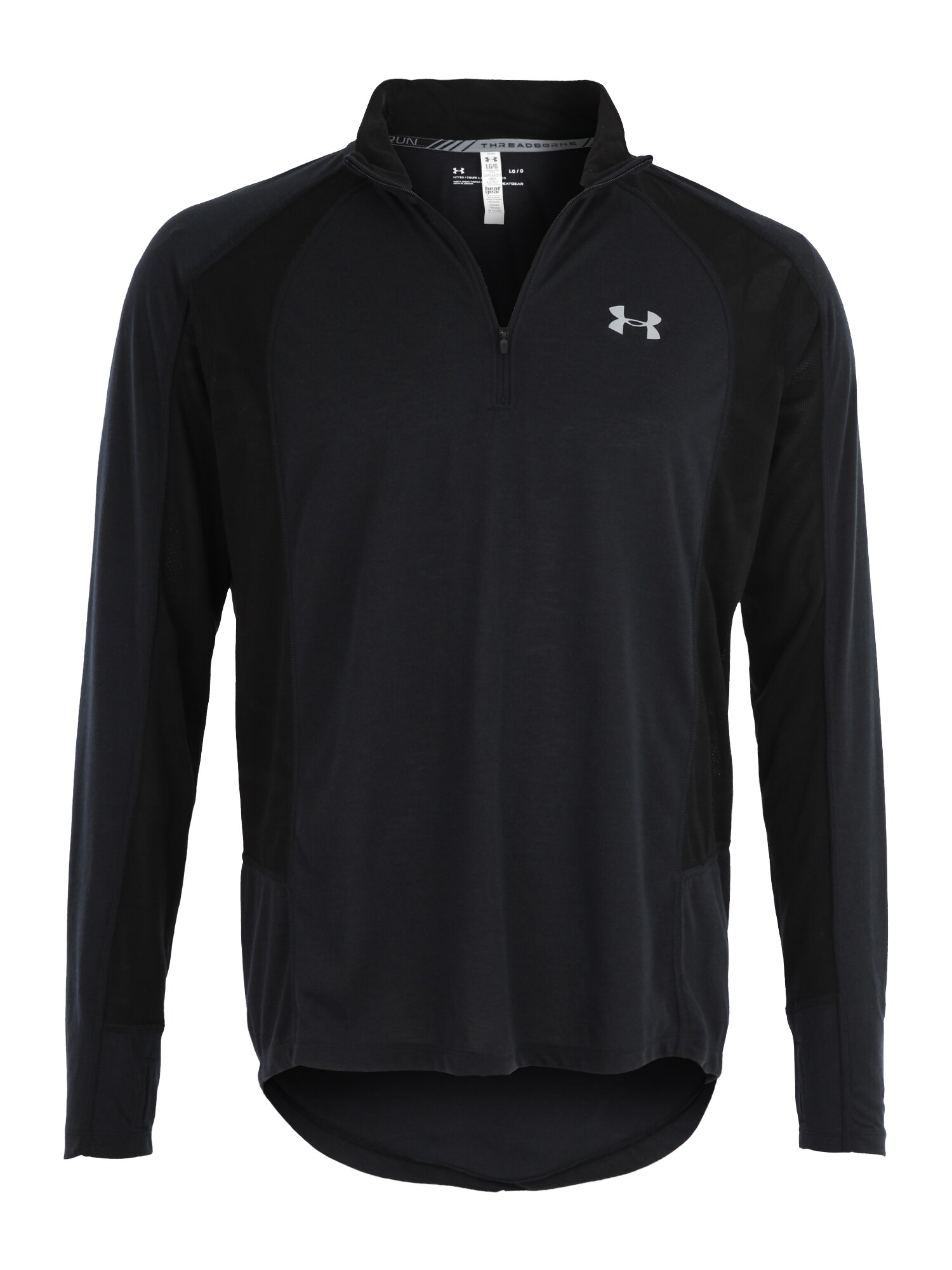 Under Armour Heren Sportsweatvest Threadborne Swyft Zwart under armour kopen in de aanbieding
