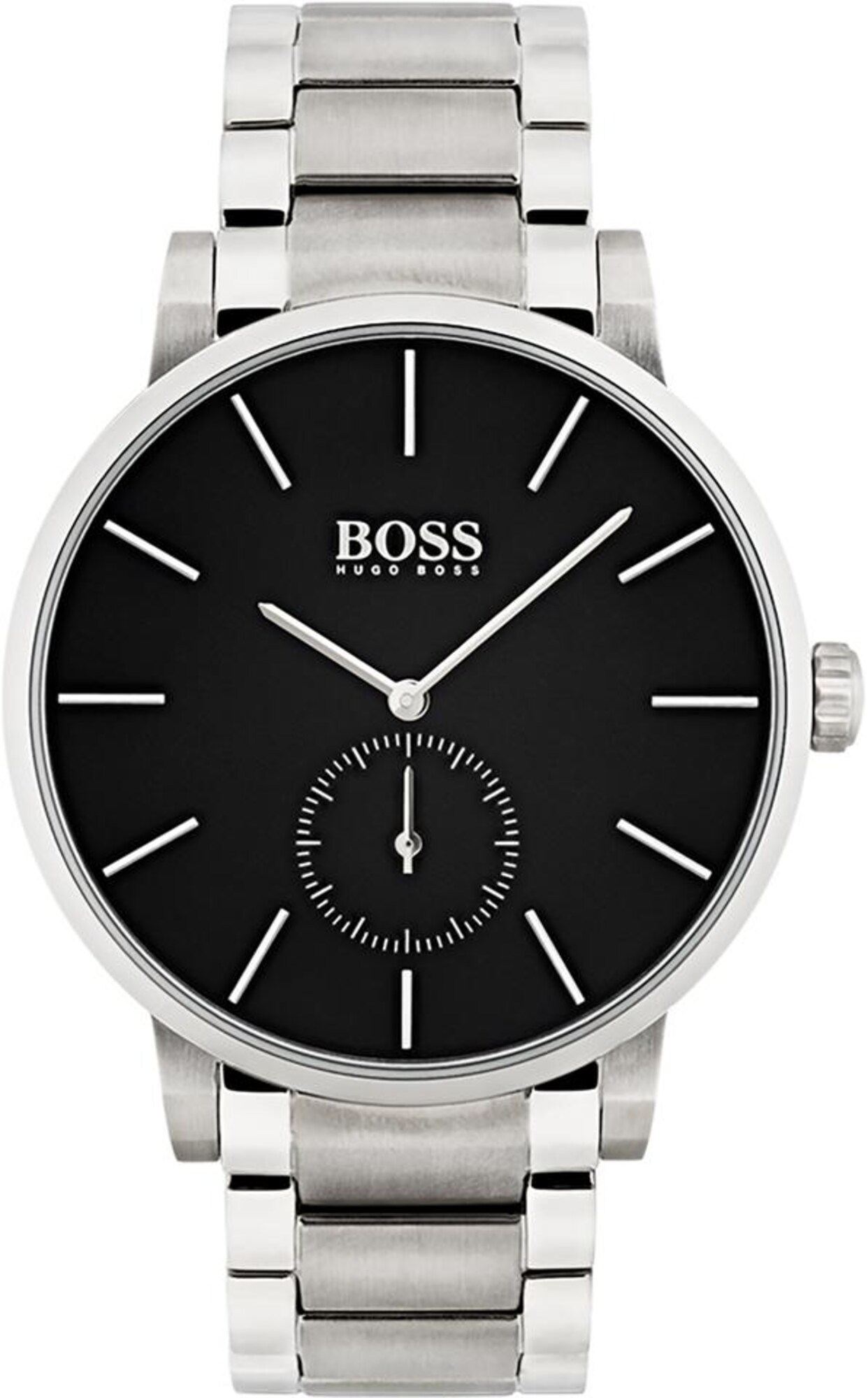 BOSS Quarzuhr ''''ESSENCE MODERN 1513501'''' schwarz / silber
