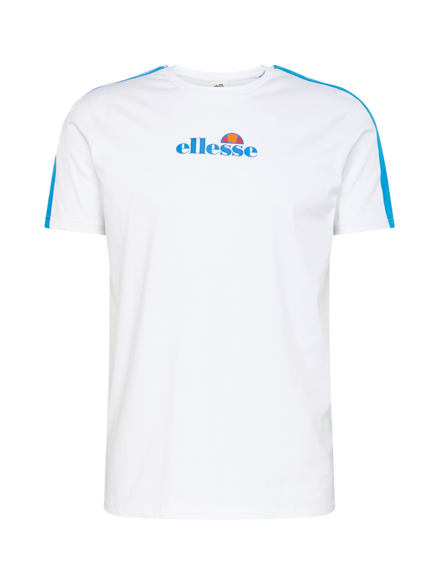 ELLESSE Marškinėliai 'BABORO'  mėlyna / balta / oranžinė / raudona