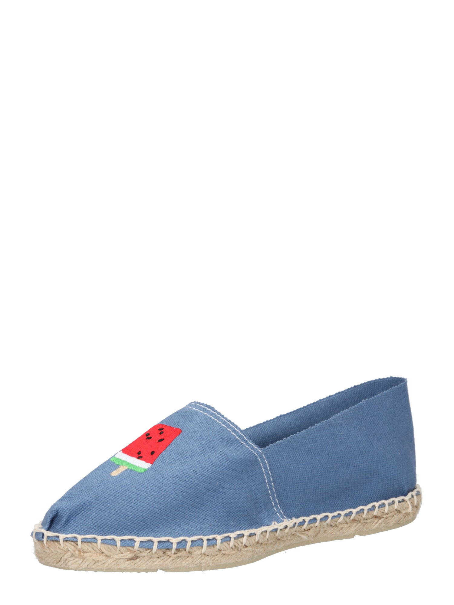 espadrij l´originale Espadrilės 'Classic Brodé'  mėlyna / mišrios spalvos