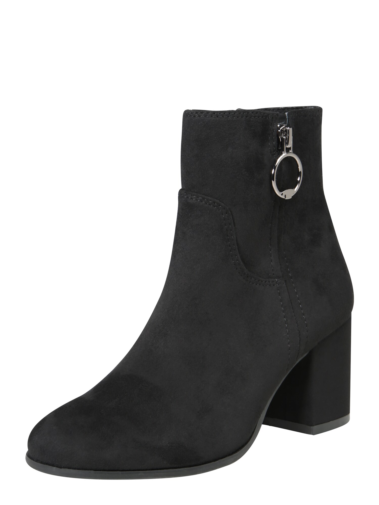 Tom Tailor Dames Enkellaarsje Zwart tom tailor kopen in de aanbieding