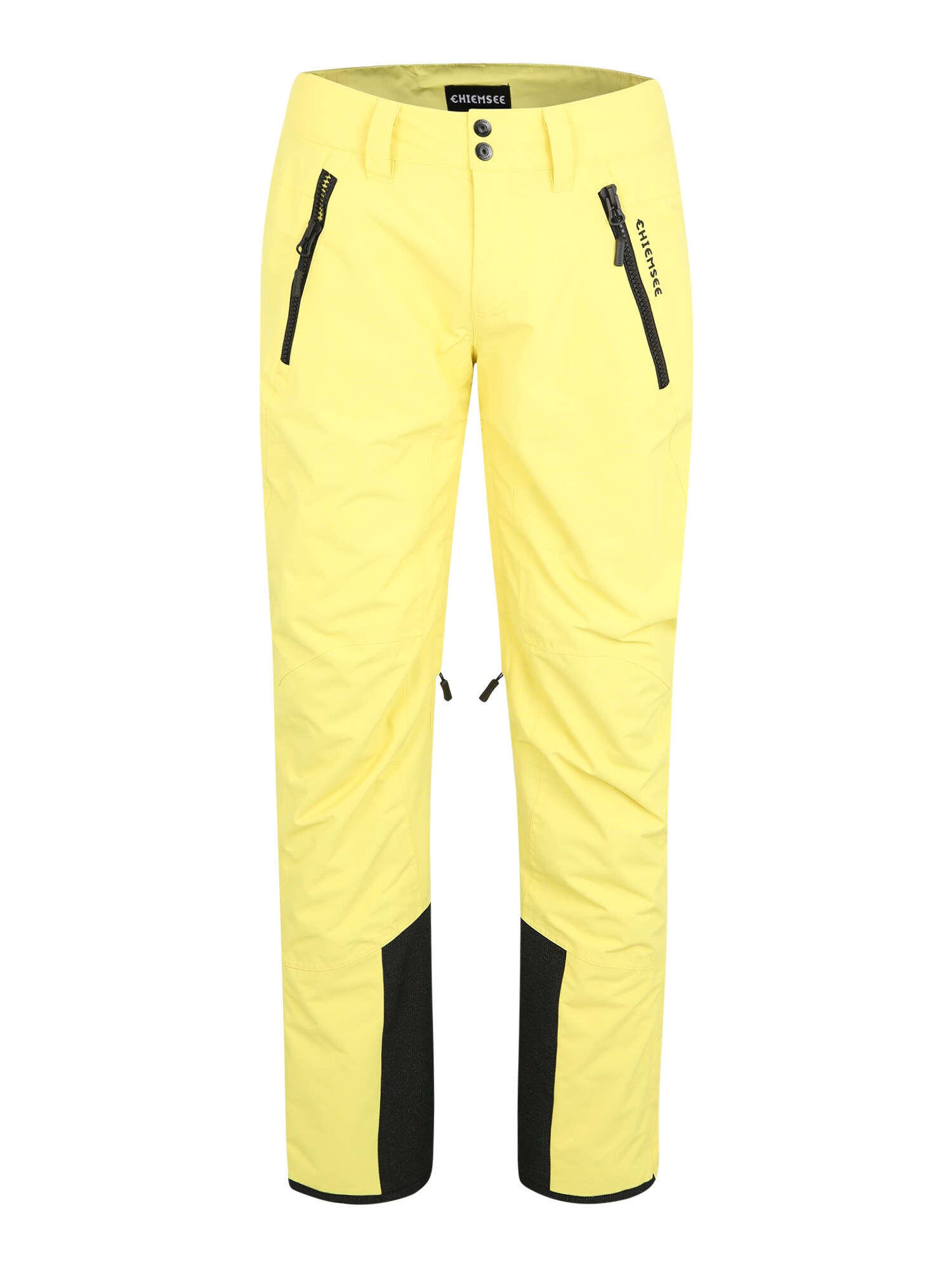 CHIEMSEE Calças de desporto  amarelo / preto