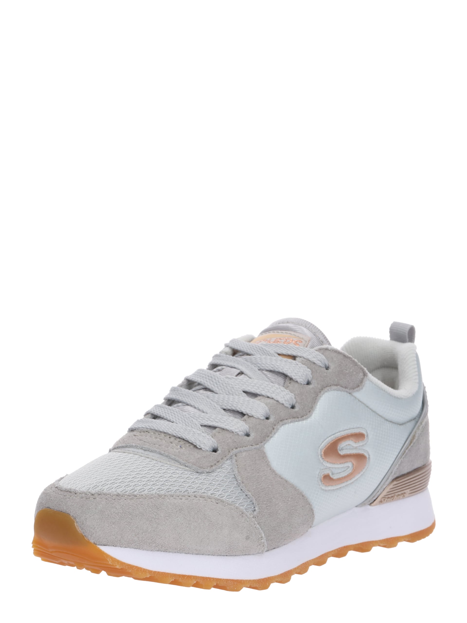 SKECHERS Låg sneaker 'OG 85 Gold' guld / rökgrå sneakers dam