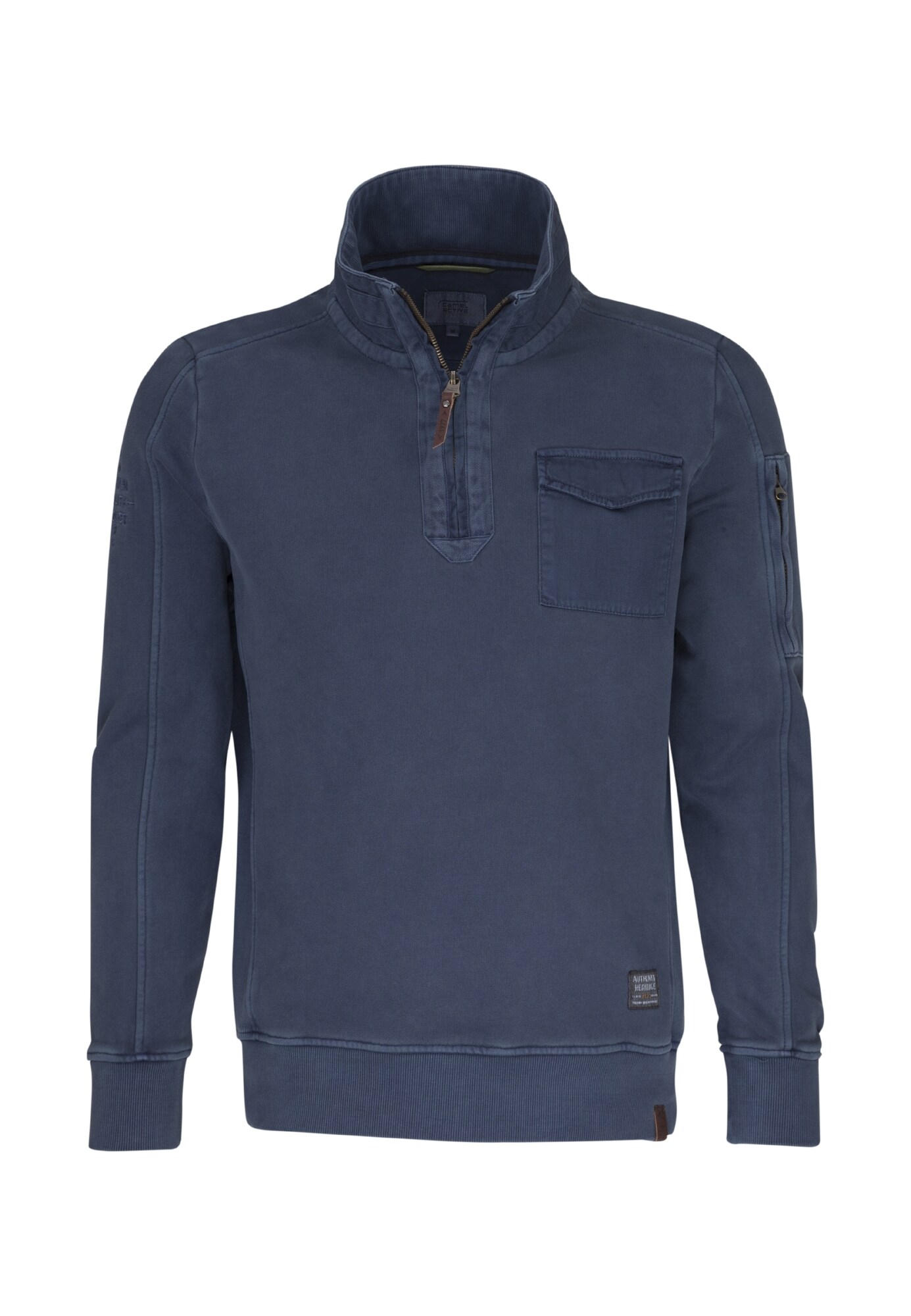 Camel Active Heren Sweatshirt Donkerblauw camel active kopen in de aanbieding