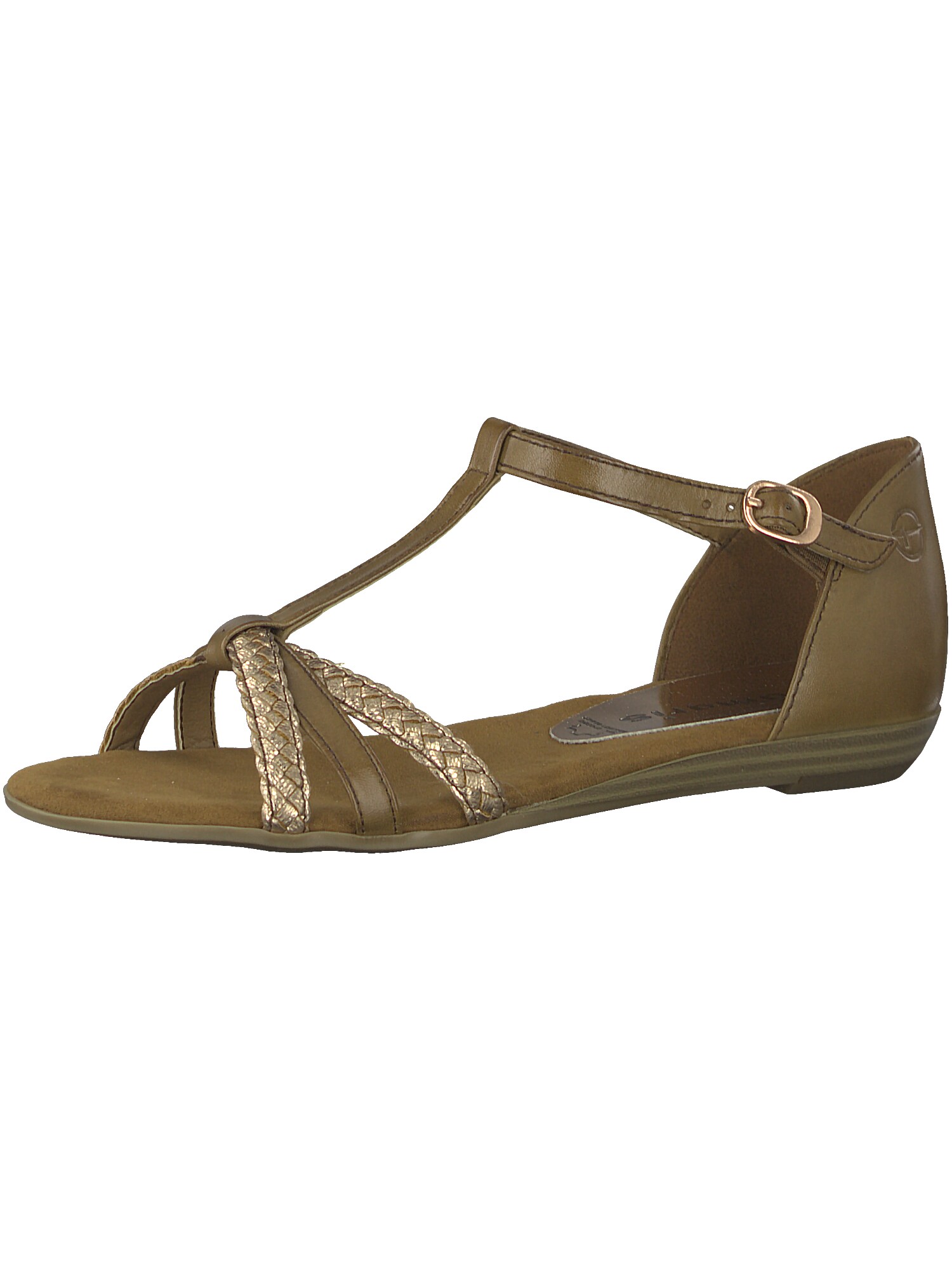 Tamaris Dames Sandalen Met Riem Cognac tamaris kopen in de aanbieding