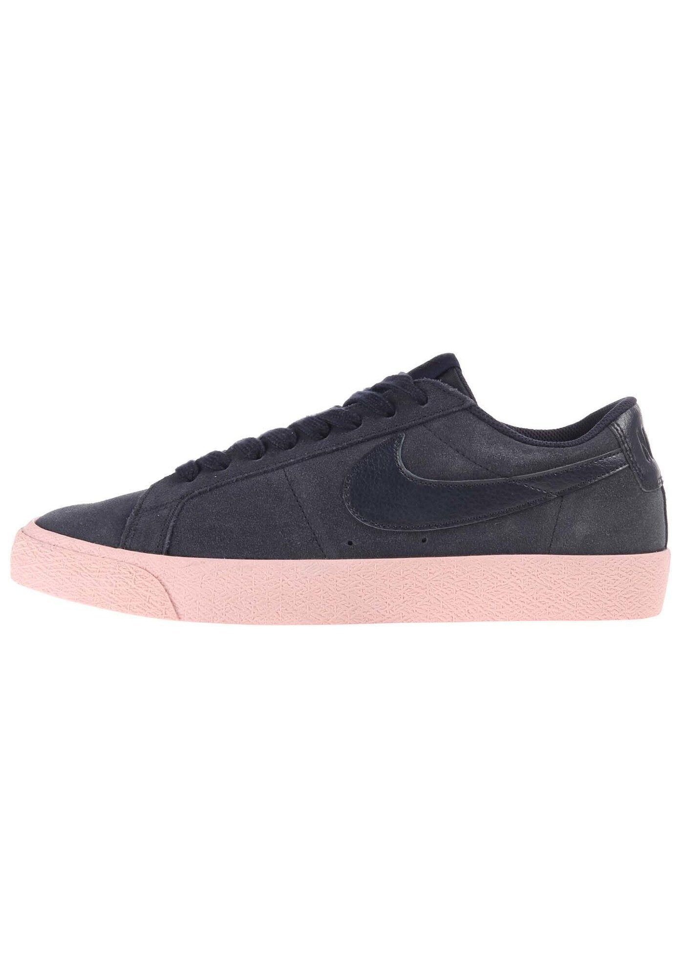 Nike Sb Heren Sneakers Laag Zoom Blazer Low Donkerblauw nike kopen in de aanbieding