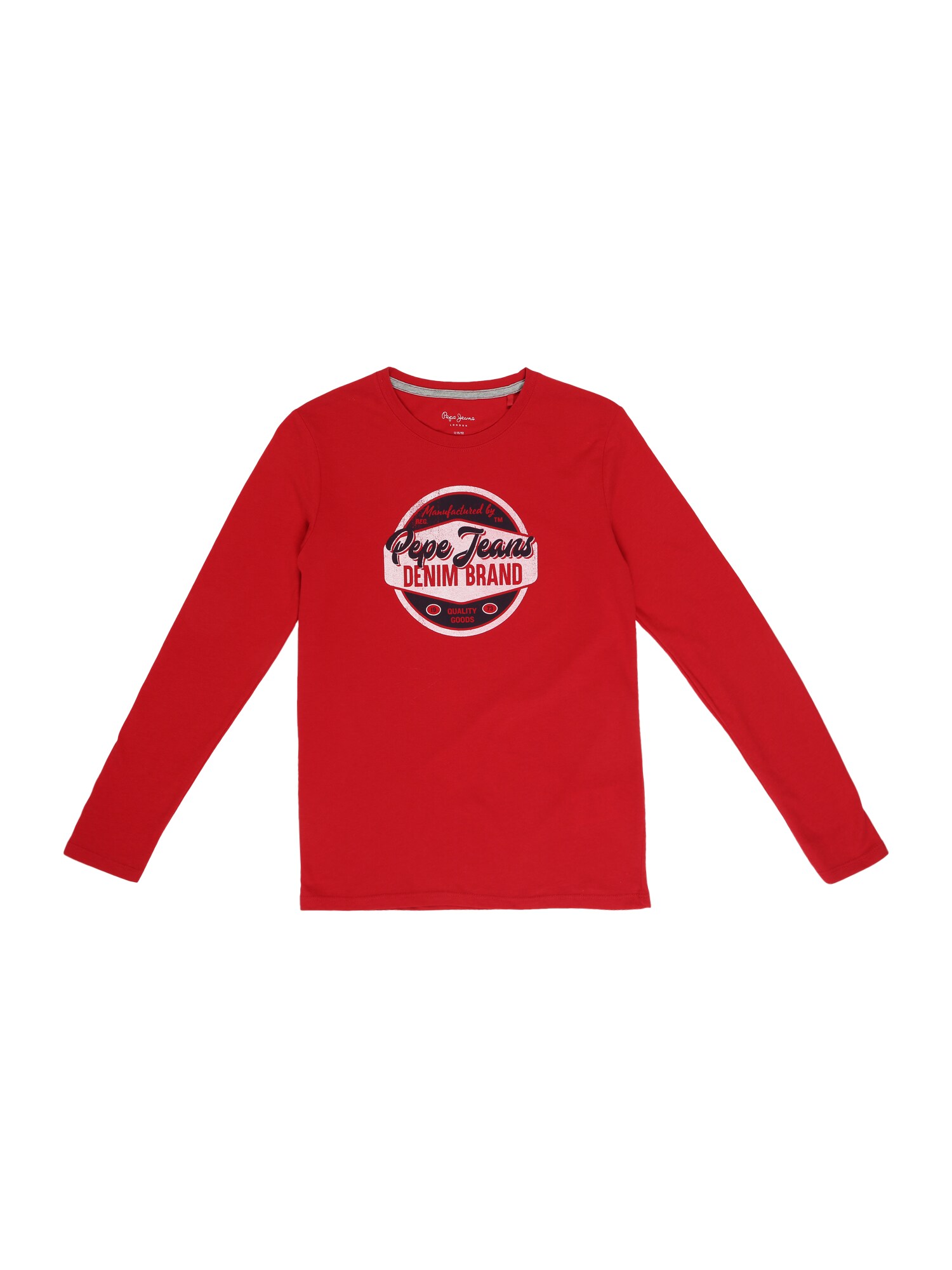 Pepe Jeans Jongens Shirt Clint Rood pepe jeans kopen in de aanbieding