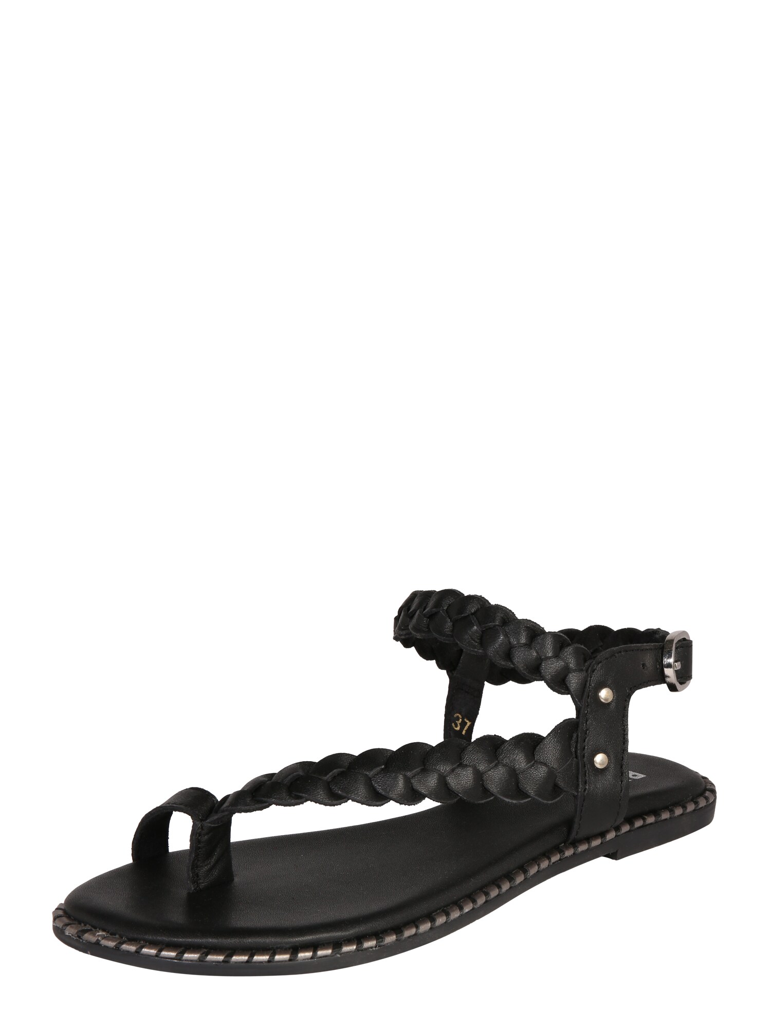 Bullboxer Dames Teenslipper Zwart bullboxer kopen in de aanbieding