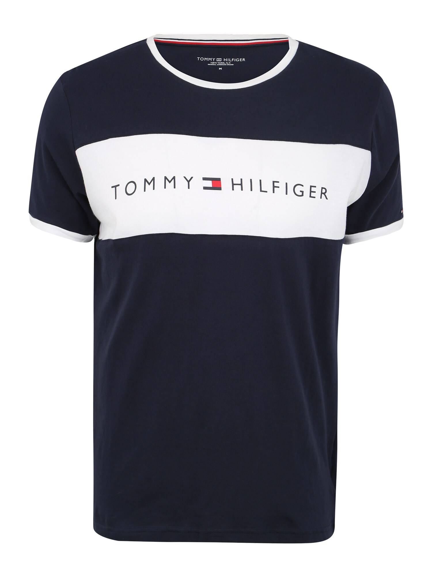 Tommy Hilfiger Underwear Marškinėliai  tamsiai mėlyna / balta