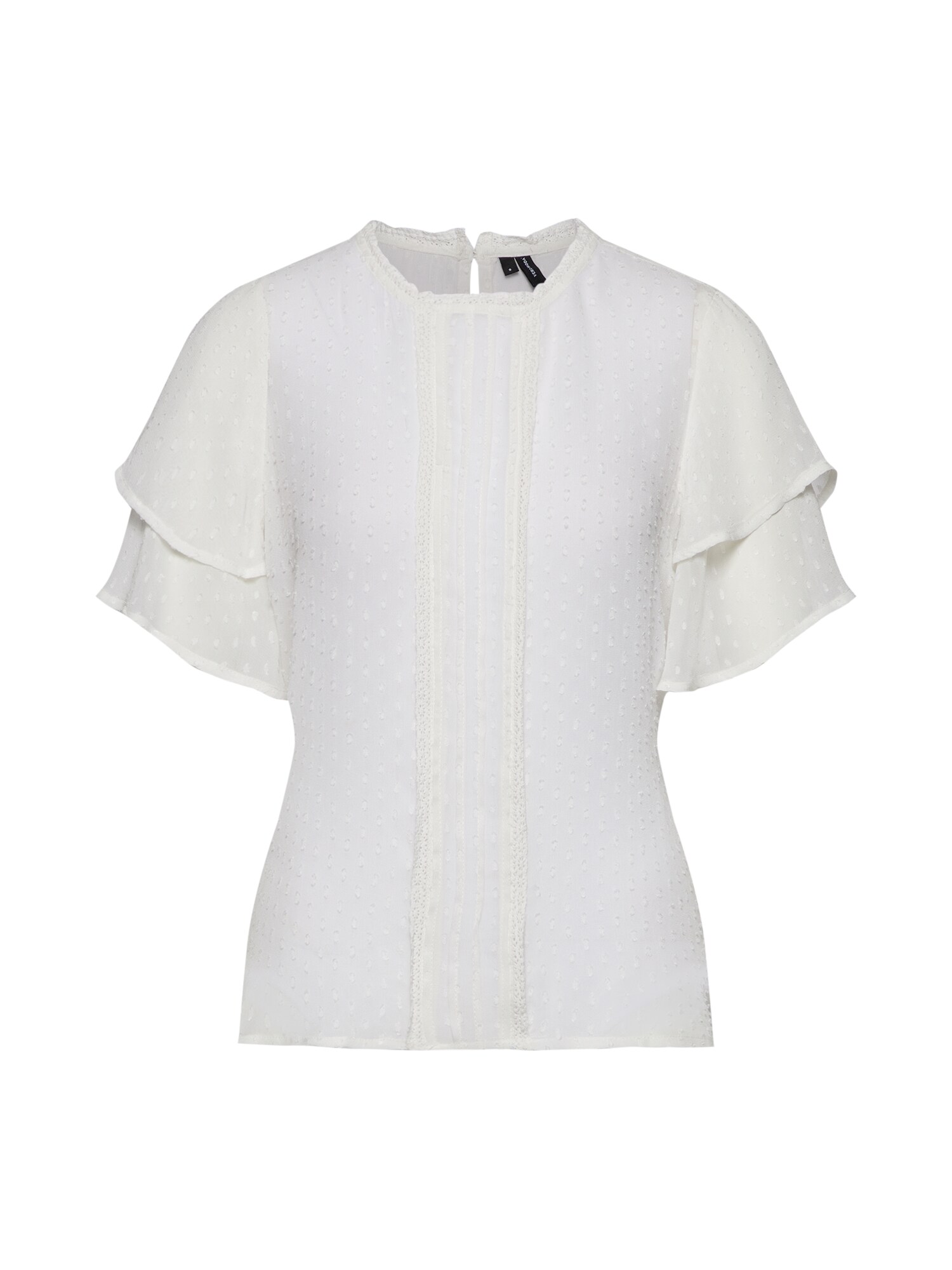 Vero Moda Dames Blouse Lina Wit vero moda kopen in de aanbieding