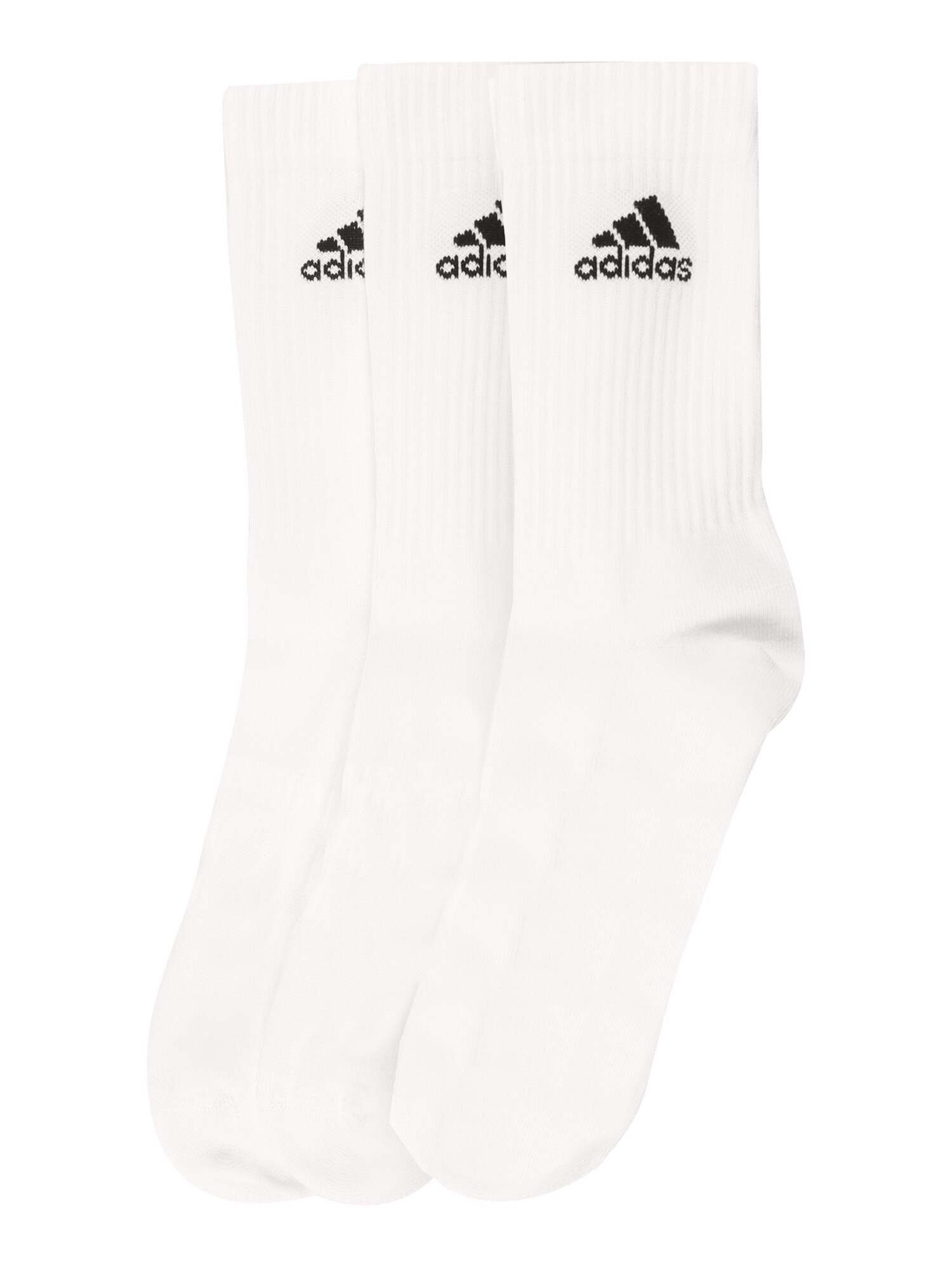 ADIDAS PERFORMANCE Sportinės kojinės 'Light Crew 3PP'  juoda / balta
