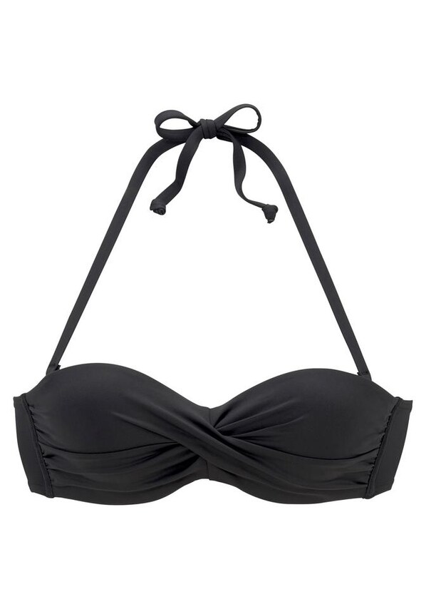 s.Oliver, Bikini felső 'Rome', fekete, 3 kép a 3 közül